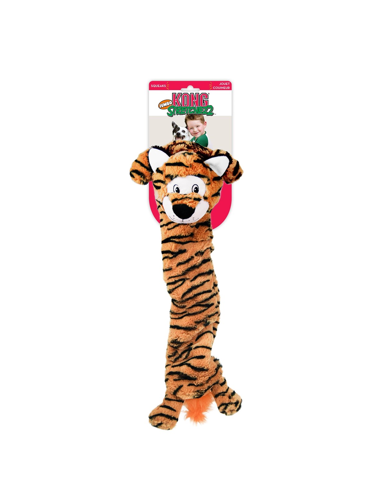 Kong Toy Stretchezz Tiger - Hunde - 340571