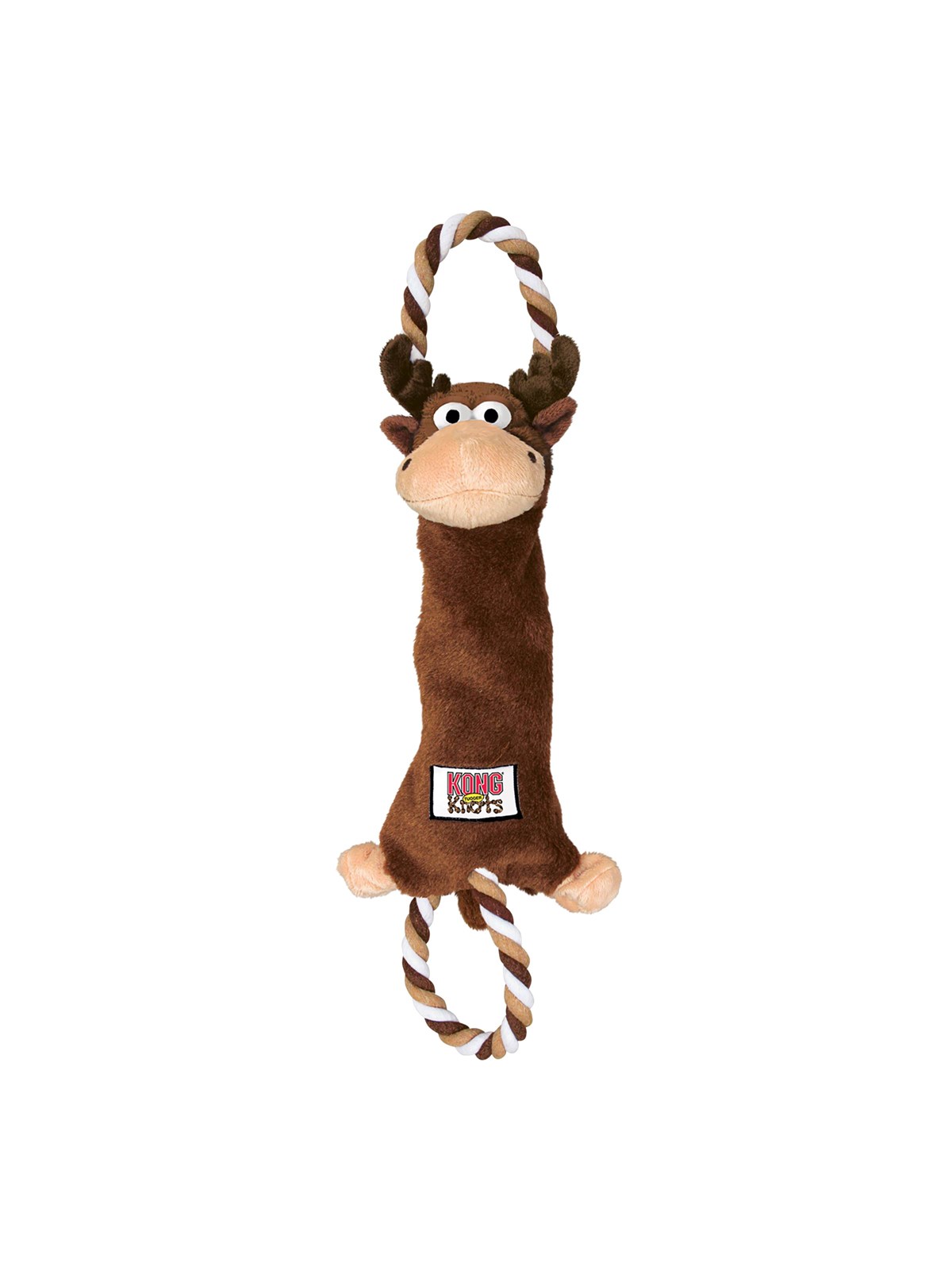 Kong Dog Toy Tugger Knots Moose 48cm - Hunde - 340915