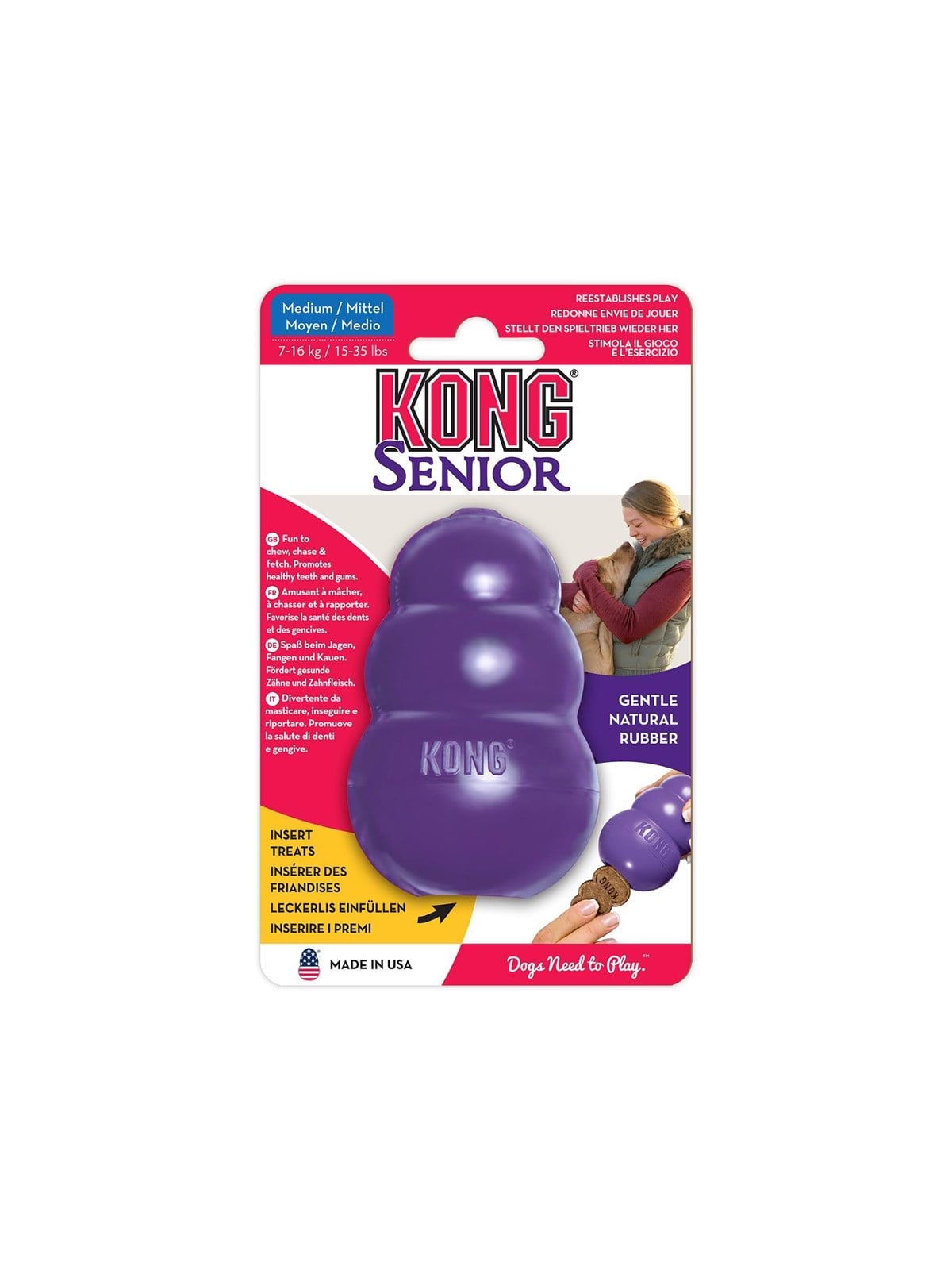 Kong Toy Kong Senior M - Hunde - 341000