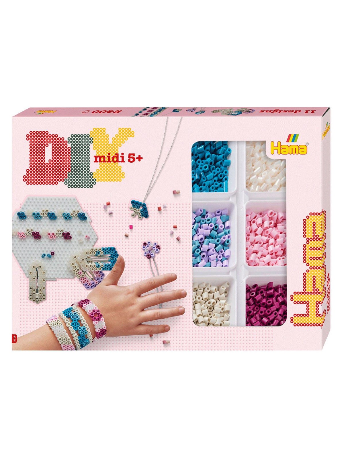 Hama Ironing Bead Set Activity Box 11 Designs - Kreativ Spiele - 3712