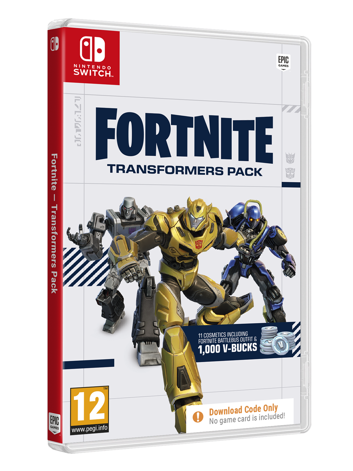 Fortnite: Transformers Pack (Code in a Box) - Nintendo Switch - Action - Pegi 12 - Spiele - 5056635604262