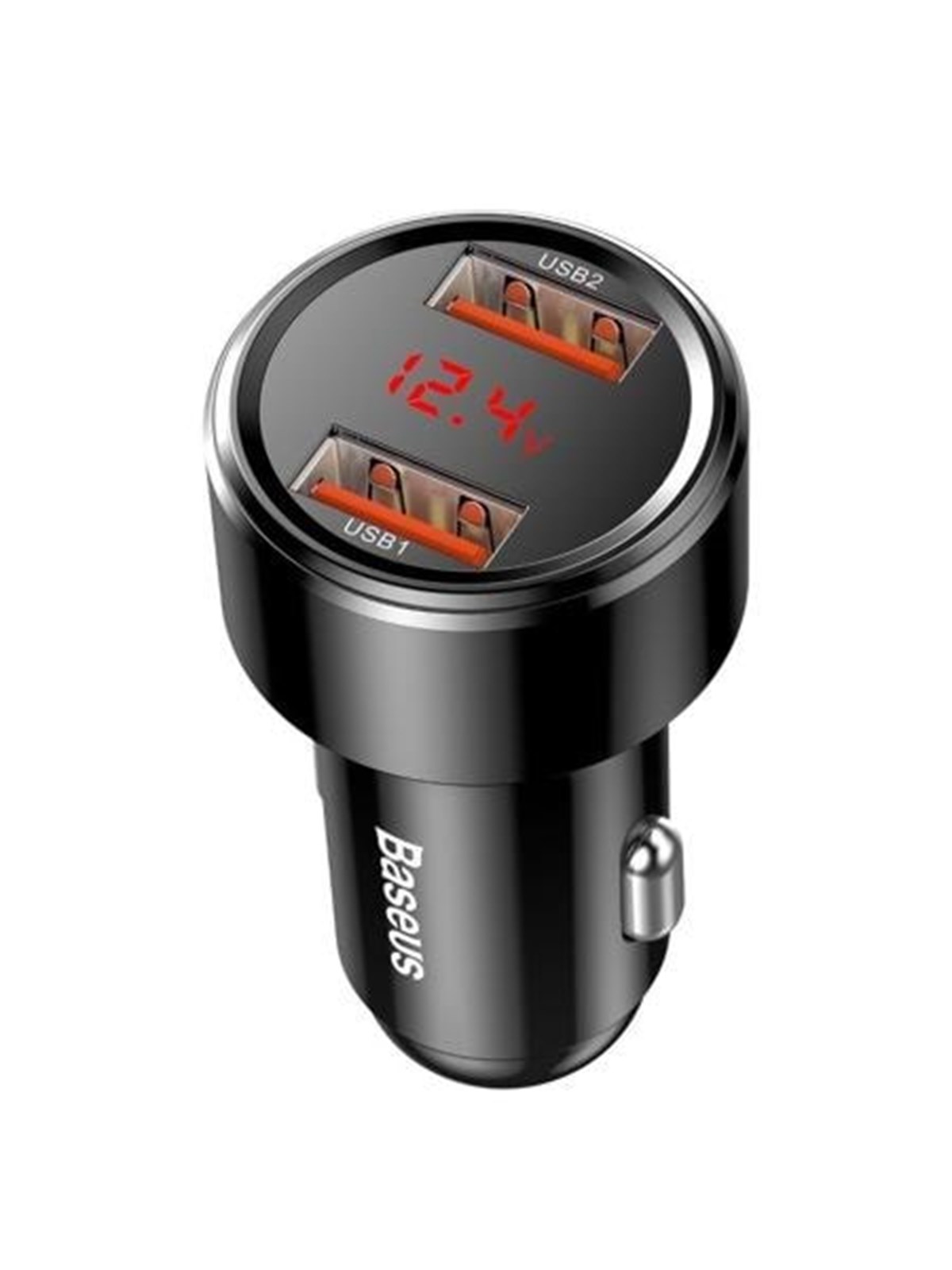 Baseus Magic Car Charger 2x Usb QC 3.0 45w (Black) - Handys Adapter Und Ladegeraete - Ccmlc20a-01