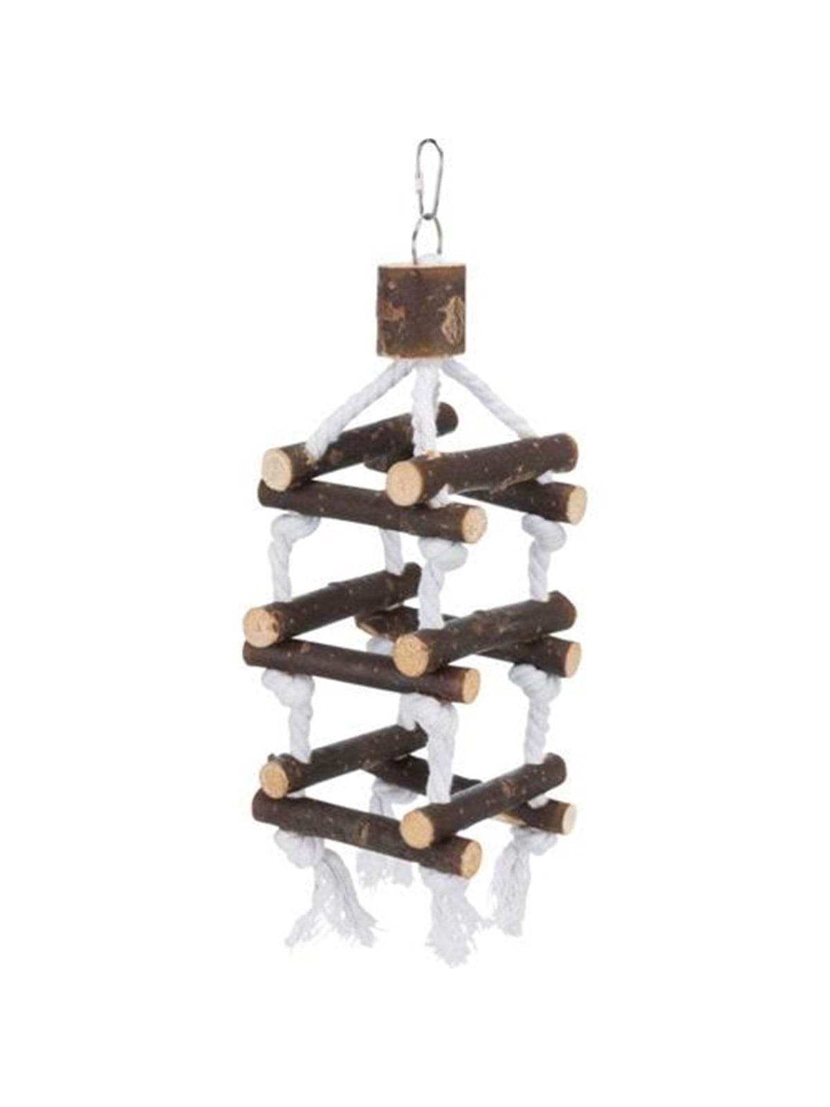 Trixie Tower With Rope 34cm - Vogelspielzeug - Tx5886