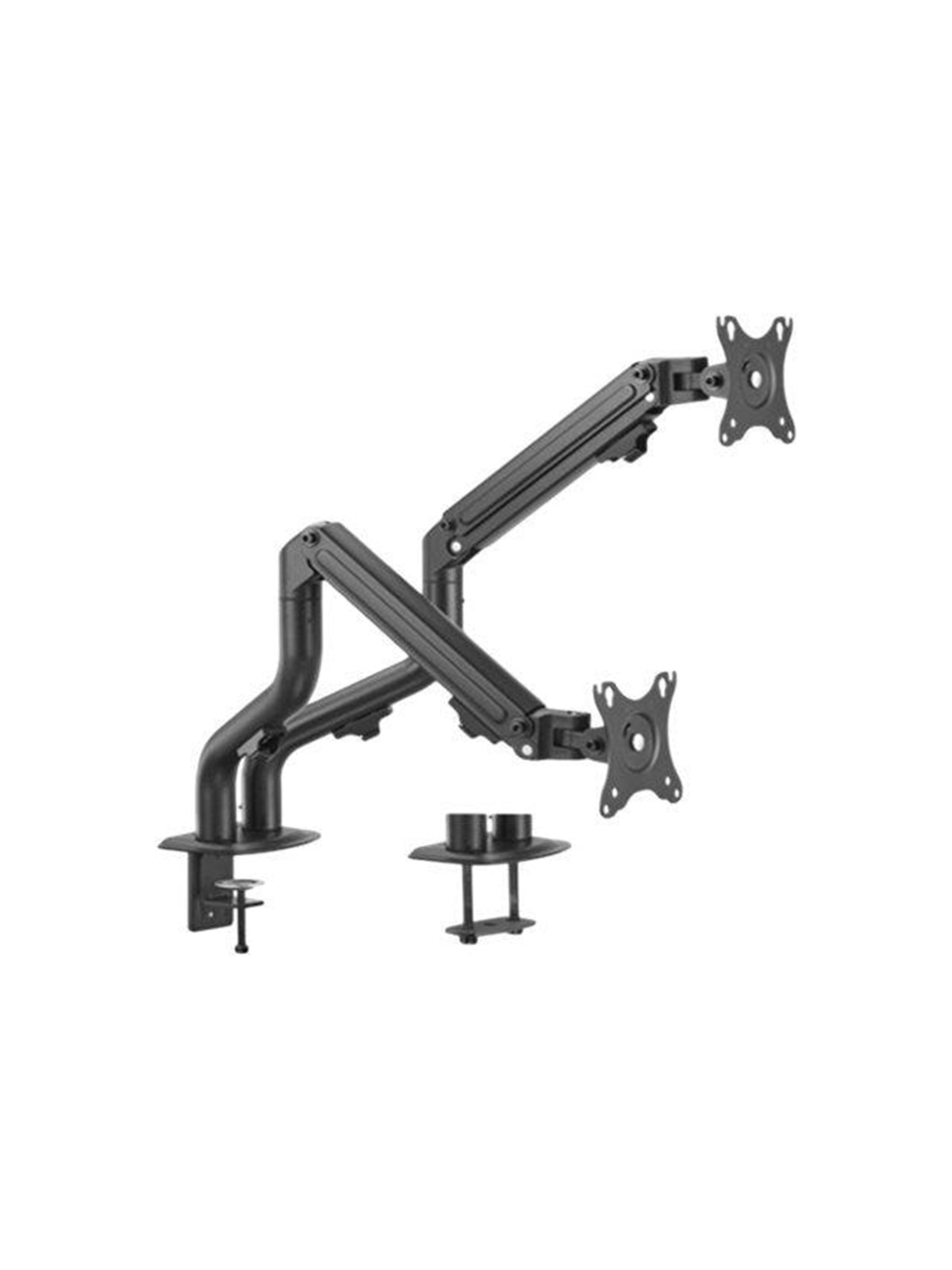 Gembird Monitor Arm - Adjustable Arm 2-display 17"-32" - Monitorhalterung - Ma-da2-02