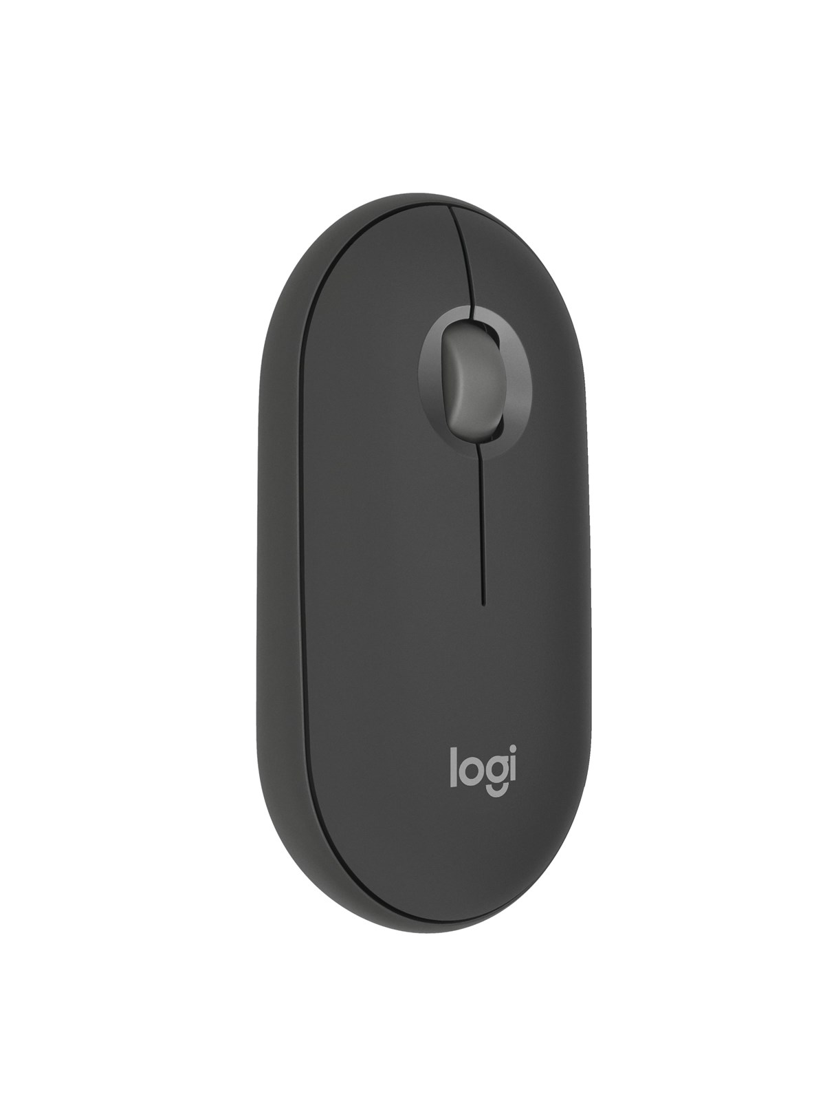 Logitech Pebble Mouse 2 M350s Wireless - Tonal Graphite - Maus (Schwarz) - 910-007015
