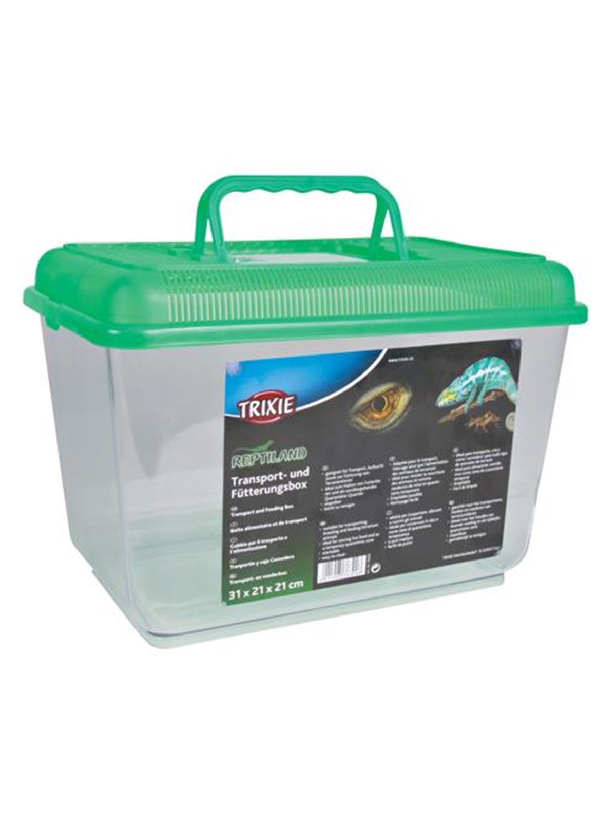 Trixie Transport And Feeding Box 31x21x21 Assorted Colours - Terrarium And Accessories - Tx76302