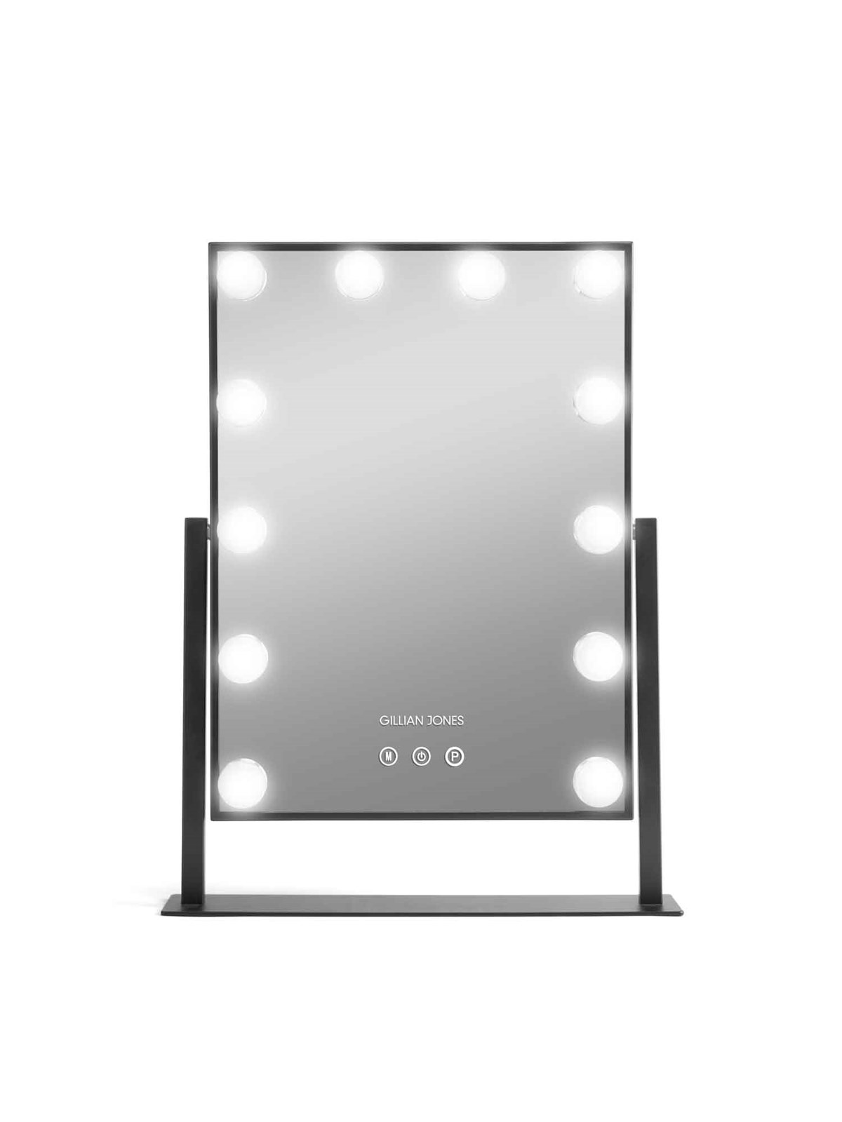 Gillian Jones Led Light Hollywood Mirror Black - Kosmetik Spiegel - 0259-00