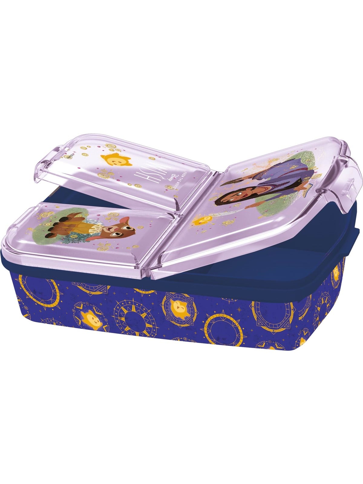 Euromic Disney Wish Multi Compartment Sandwich Box 18x13 - Schul Zubehoer - 088808735-24120