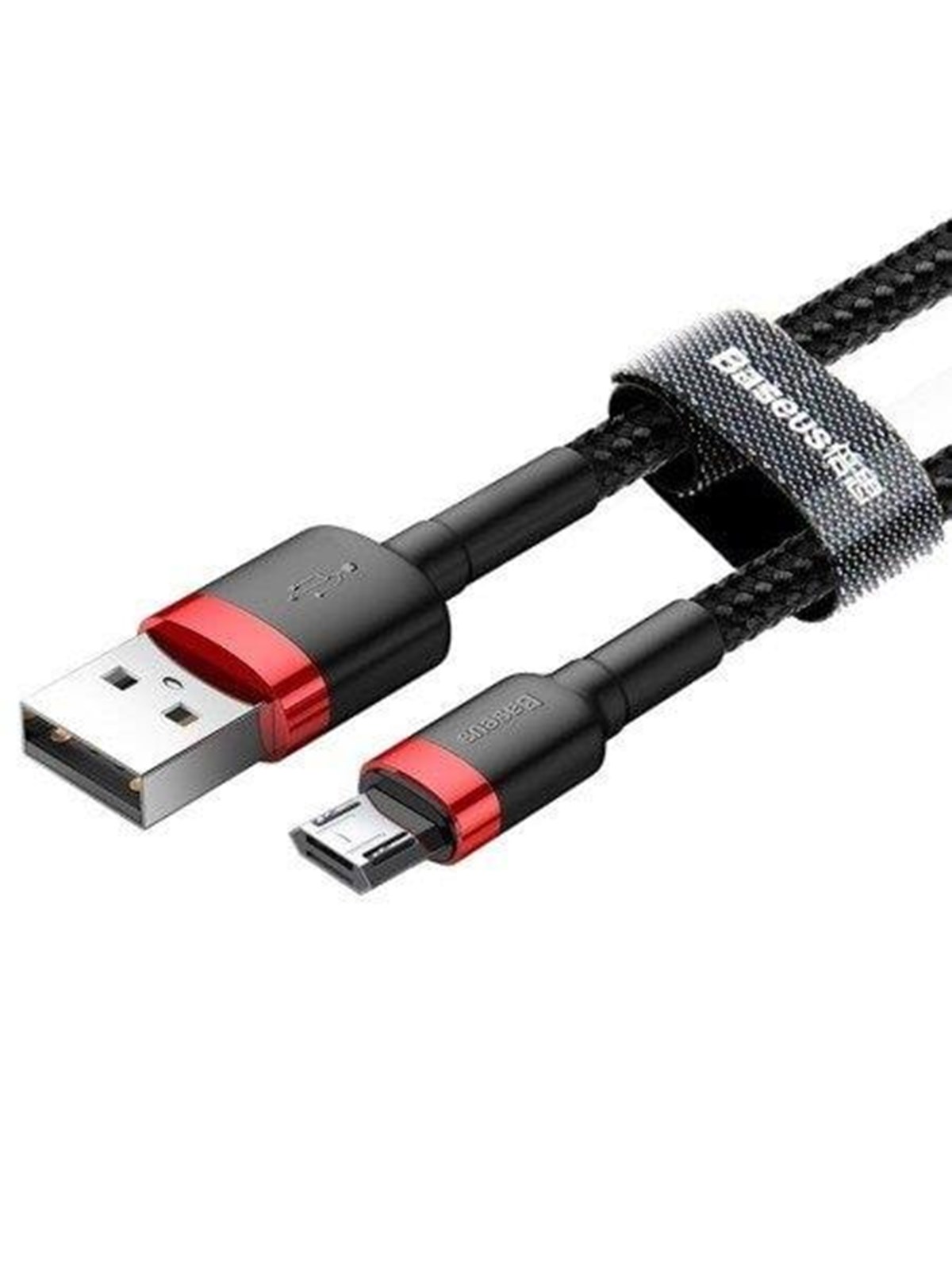 Baseus Cafule Micro Usb Cable 2A 3m (Black+Red) - Usb Kabel - Camklf-h91