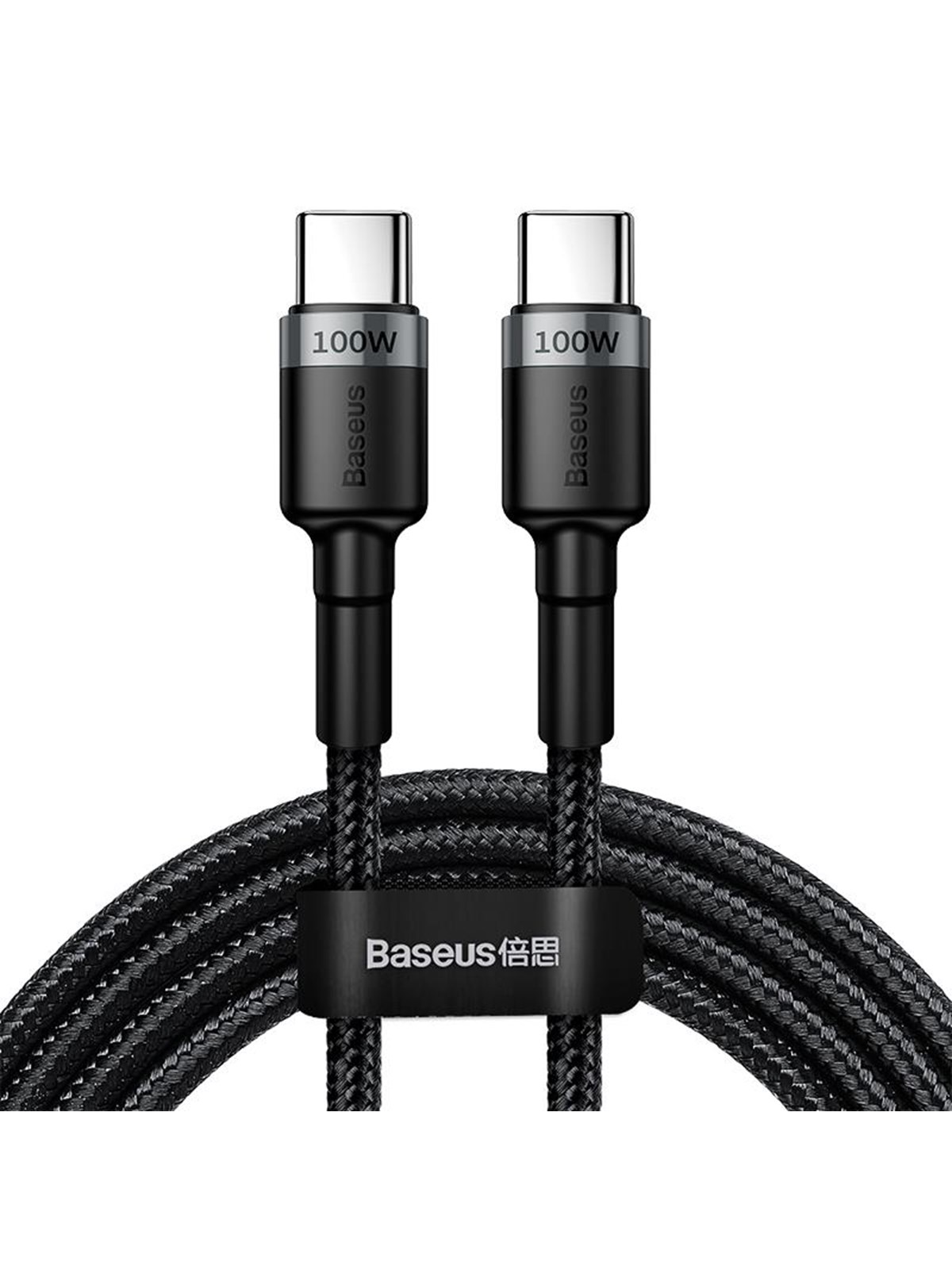 Baseus Cafule Pd2.0 100w Flash Charging Usb For Type-c Cable (20v 5A)2m Gray+Black - Usb Kabel - Catklf-alg1