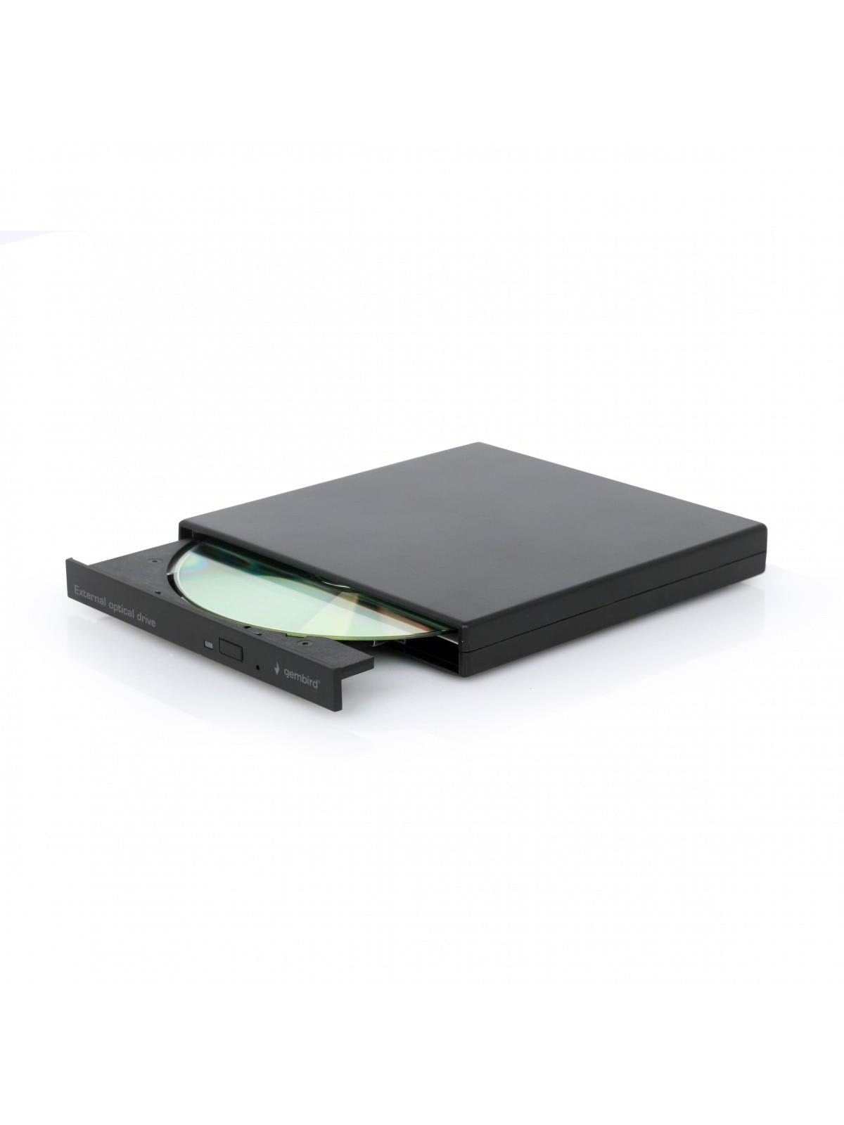 Gembird Dvd±RW (±R DL) Drive - Usb 2.0 - External - Dvd-rw (Brenner) - Usb 2.0 - Schwarz - Optisches Laufwerk Dvd BR Floppy - Dvd-usb-04