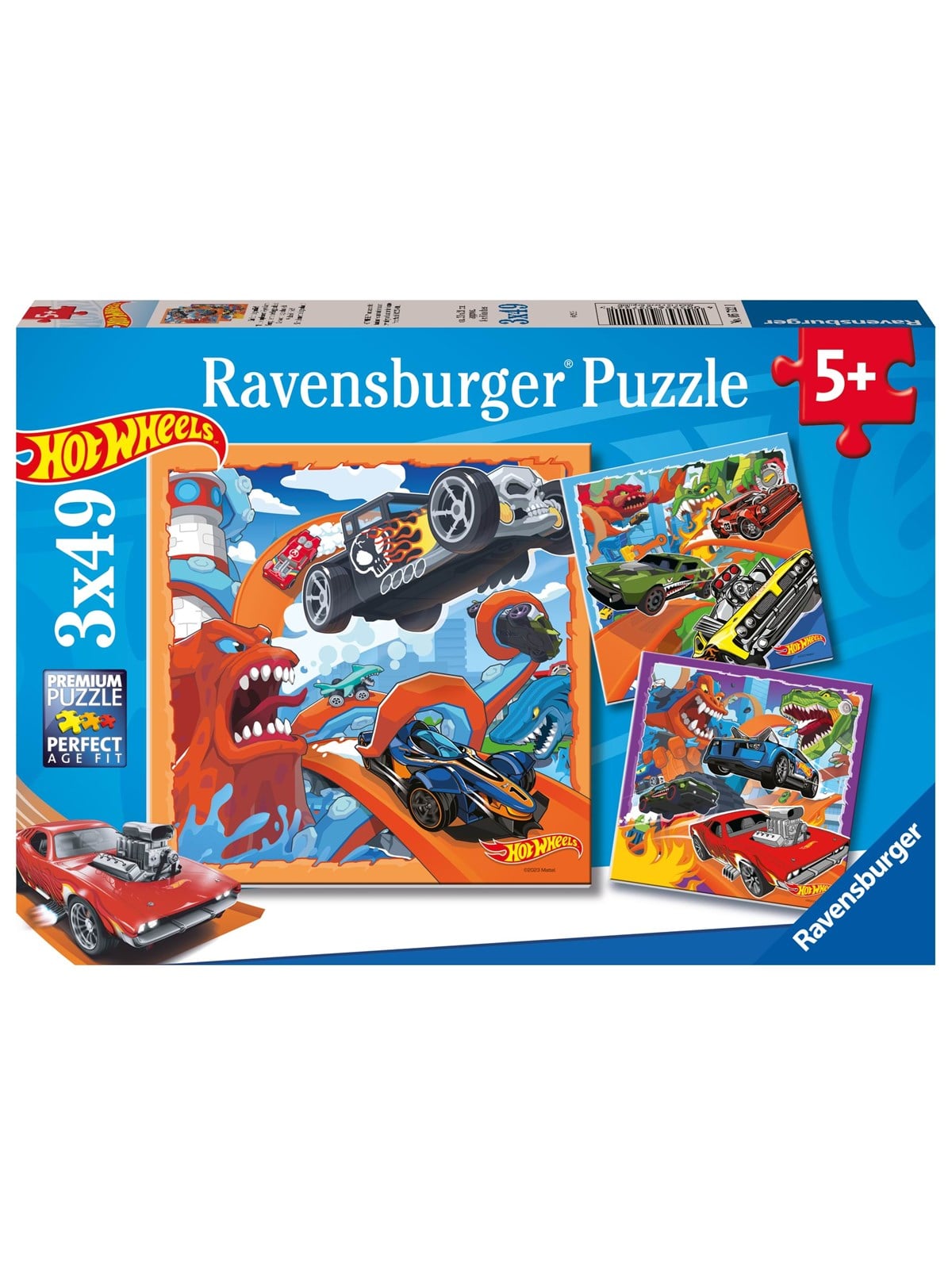 Ravensburger Hot Wheels 3x49p - Puzzle - 10105722