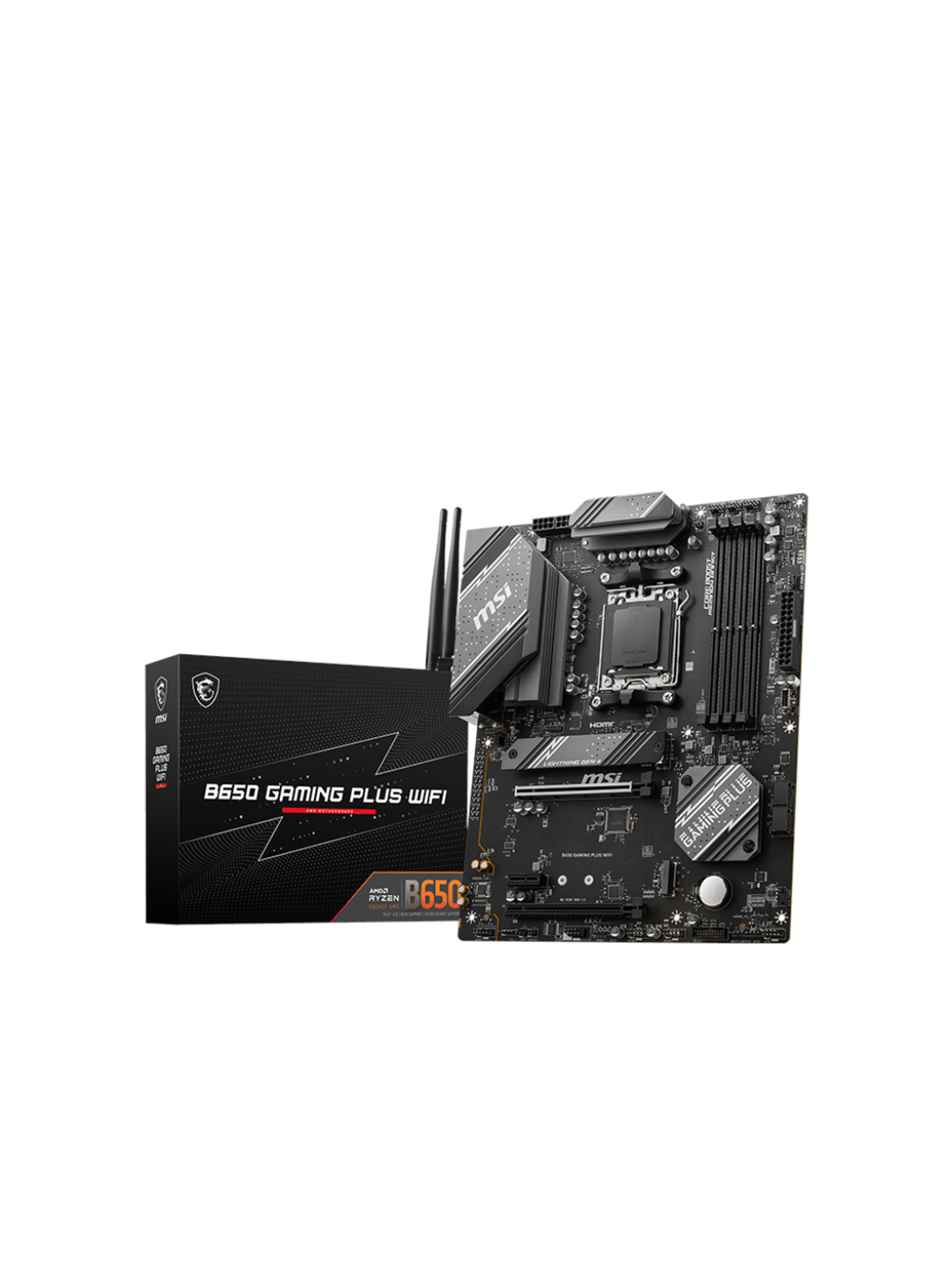 Msi B650 Gaming Plus Wifi Mainboard - Amd B650 - Amd Am5 Socket - Ddr5 Ram - Atx