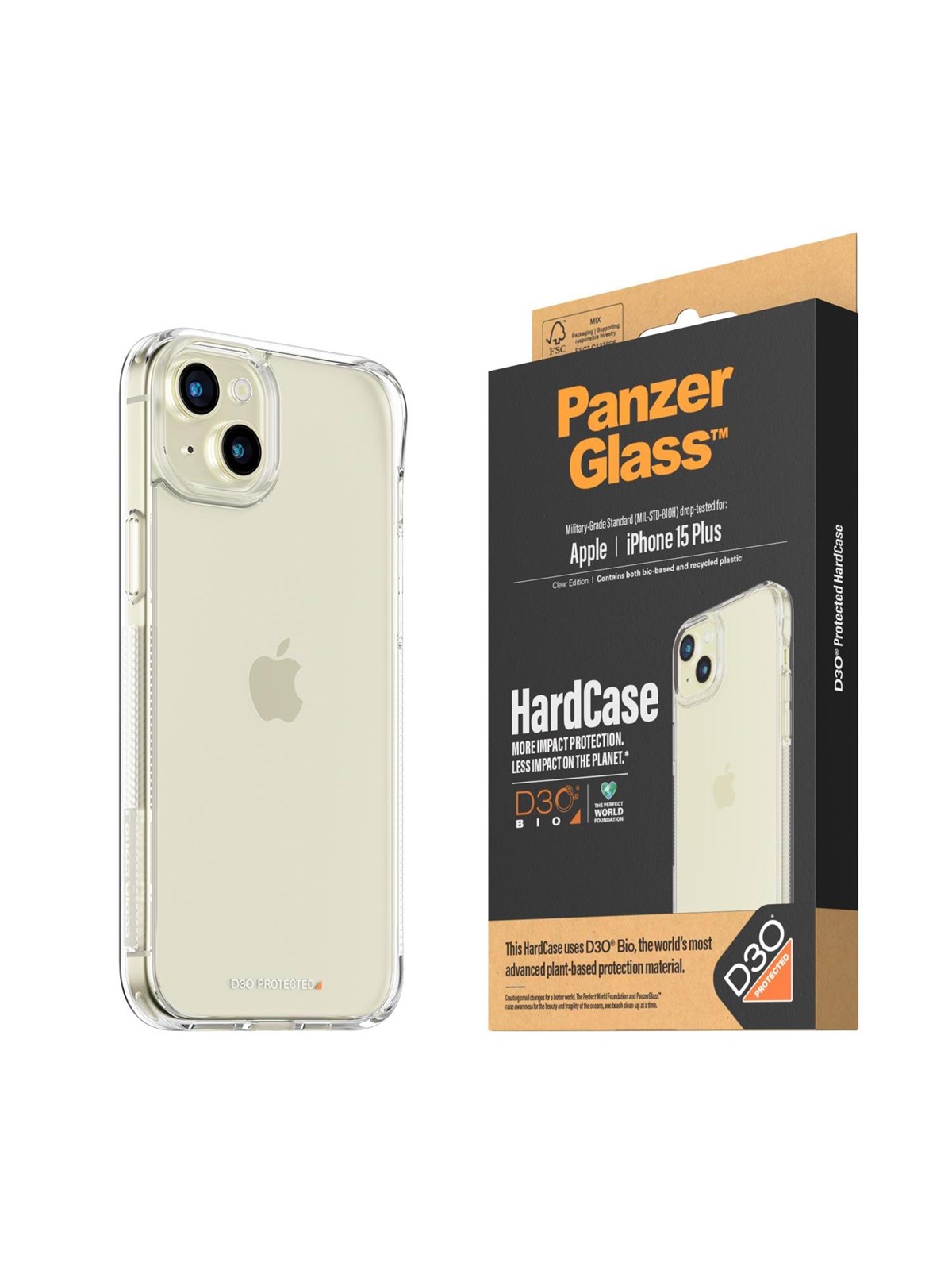 Panzerglass Hardcase With D3o Iphone 15 Plus - Handys Cover Cases - Panzer1174