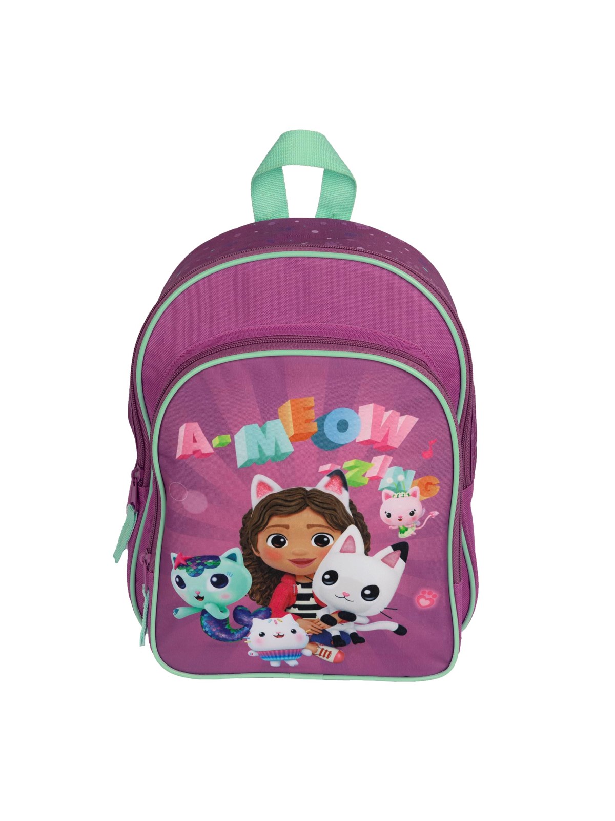 Undercover Backpack With Front Pocket - Gabby's Dollhouse - Schule - Gaby7601