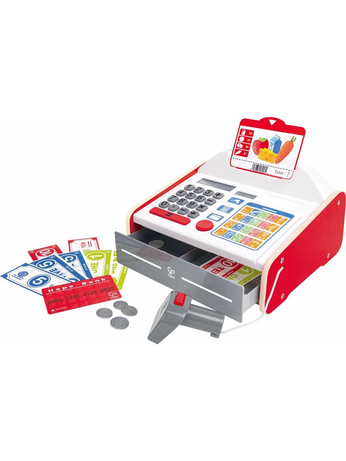Hape Beep 'n' Buy Cash Register - Rollenspiele - 87-3184