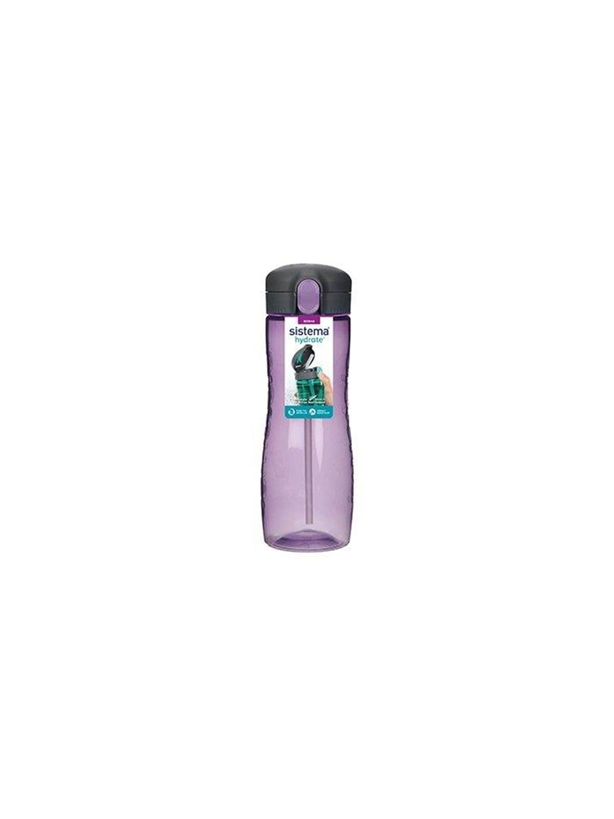 Sistema Tritan Quick Flip Bottle 800 ML - Purple - Kuechenzubehoer - 630