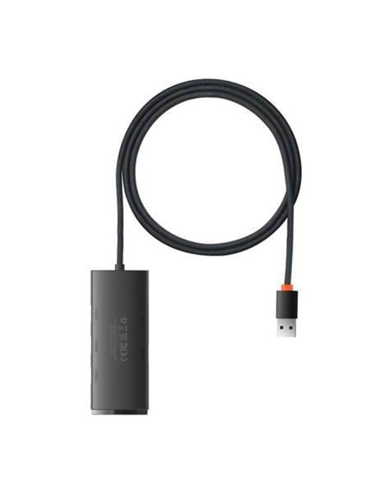 Baseus Hub 4in1 Lite Series Usb to 4x Usb 3.0 1m (Black) Usb-hubs - Usb 3.0 - 4 - Schwarz - Usb Hubs - Wkqx030101