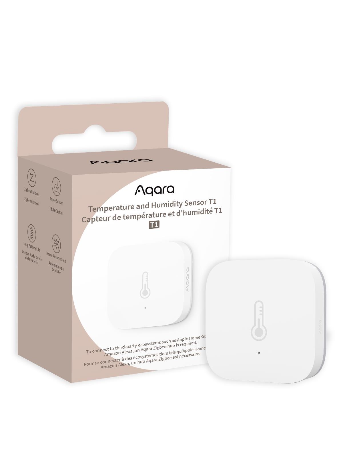 Aqara Temperature And Humidity Sensor T1 - Smart Home - Th-s02d