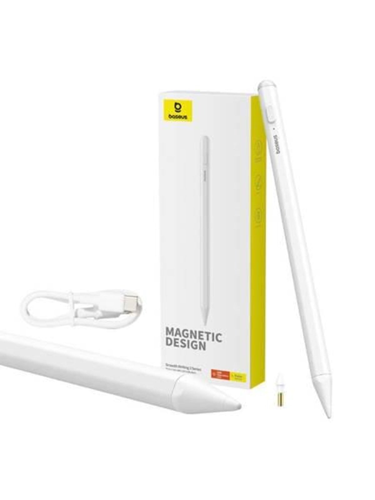 Baseus Smooth Writing 2 Stylus Lite With Led Indicator (White) - Tablets Anderes Zubehoer - P80015802213-02