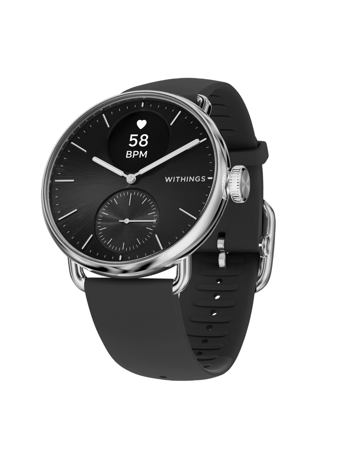 Withings Scanwatch 2 - 38mm - Schwarz - Smartwatches Pulsuhren Sportuhren Schrittzaehler - Hwa10-model 1-all-int