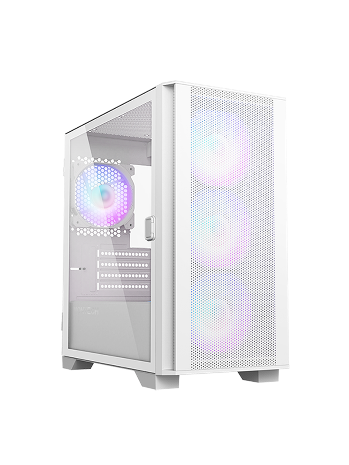 Montech Air 100 ARGB - White - Gehäuse - Minitower - Weiß