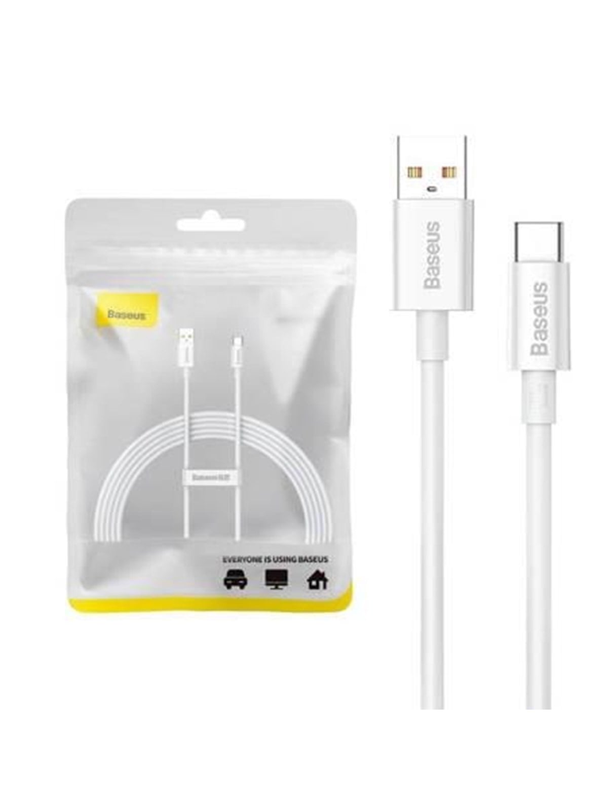 Baseus Cable Usb do Usb-c Superior 100w 2m (White) - Usb Kabel - P10320102214-03