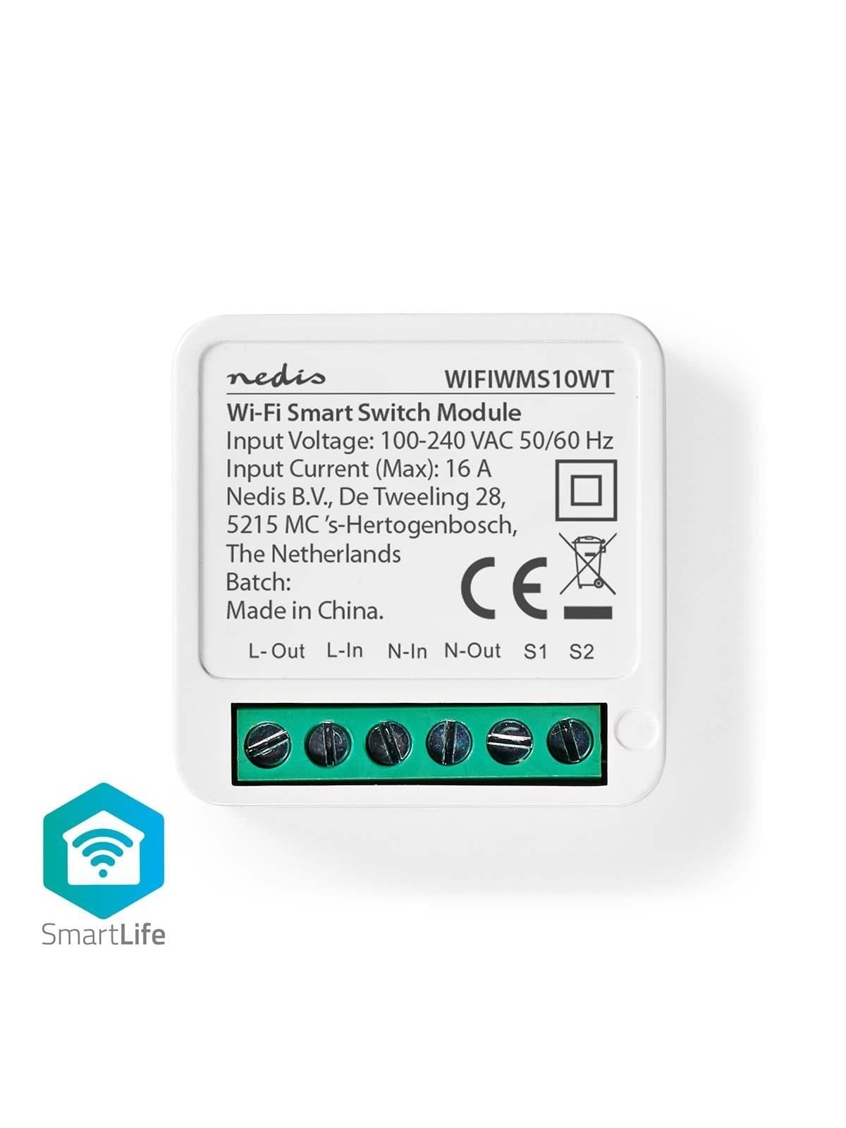 Nedis Smartlife Power Switch - Smart Home - Wifiwms10wt