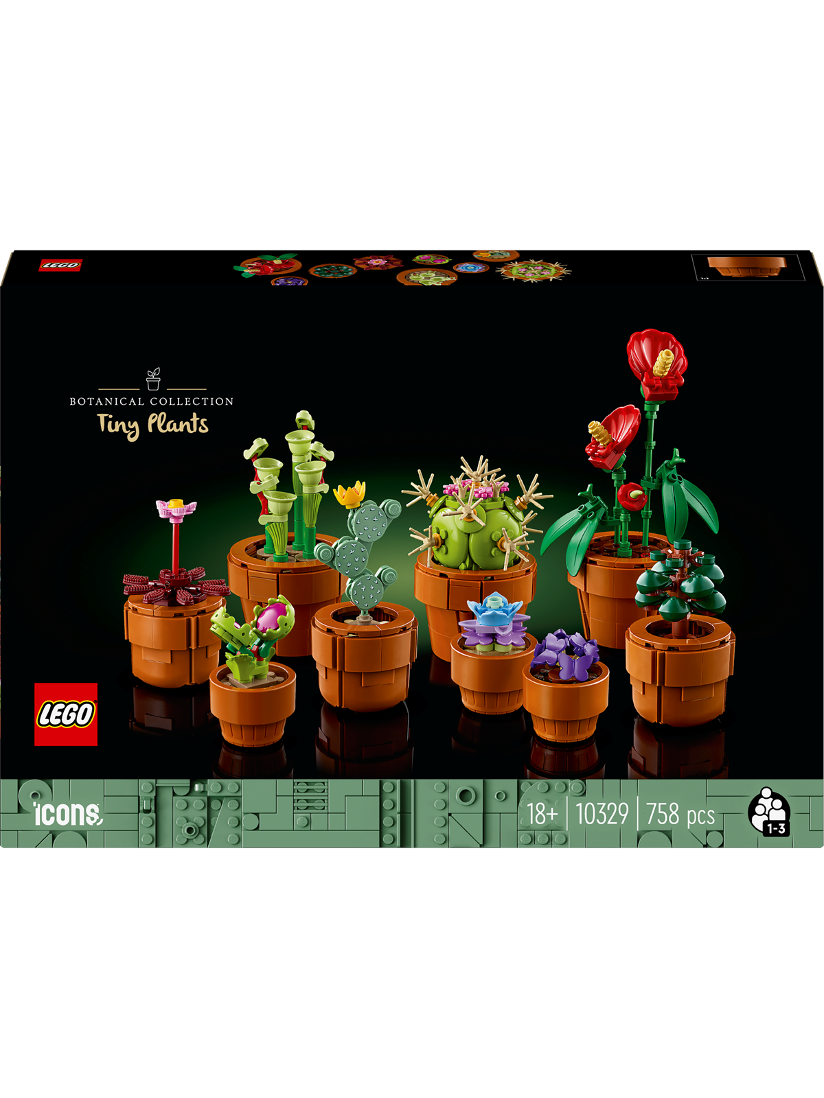 Lego Icons 10329 Mini Pflanzen