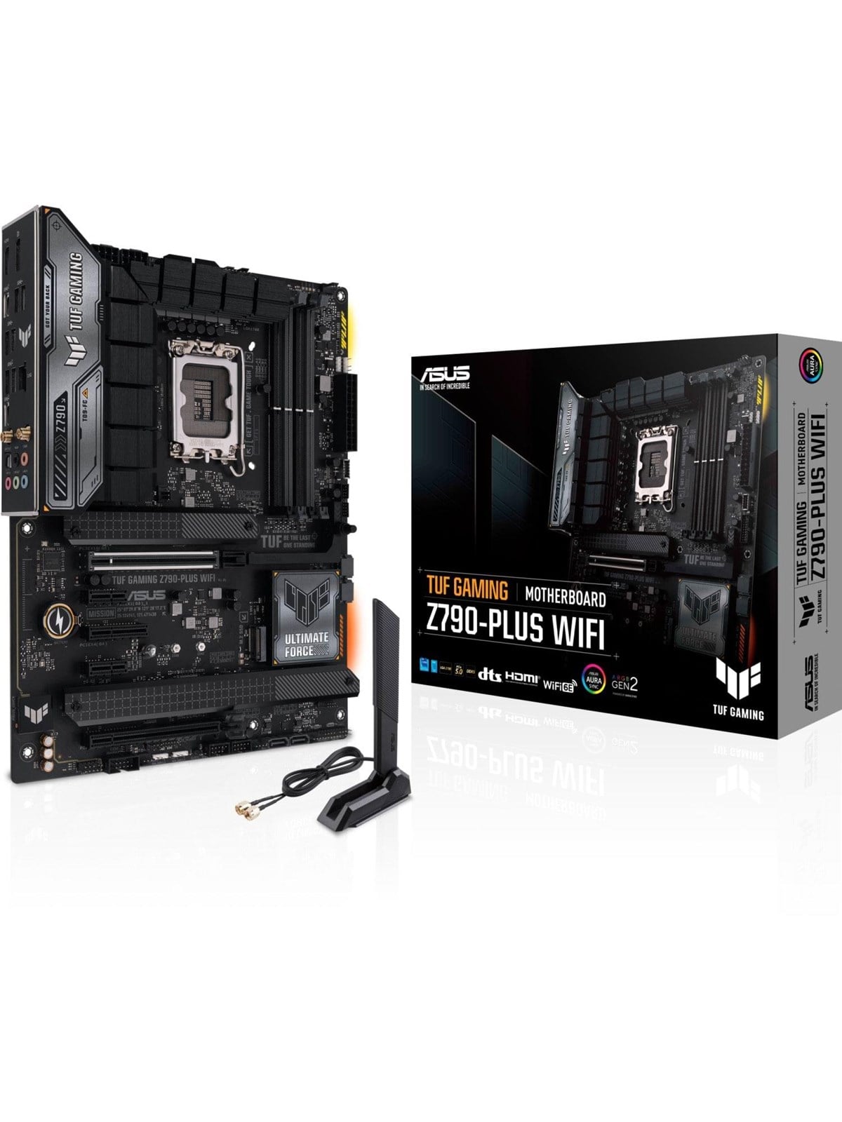 Asus Tuf Gaming Z790-plus Wifi (V2) Mainboard - Intel Z790 - Intel Lga1700 Socket - Ddr5 Ram - Atx - 90mb1d80-m1eay0