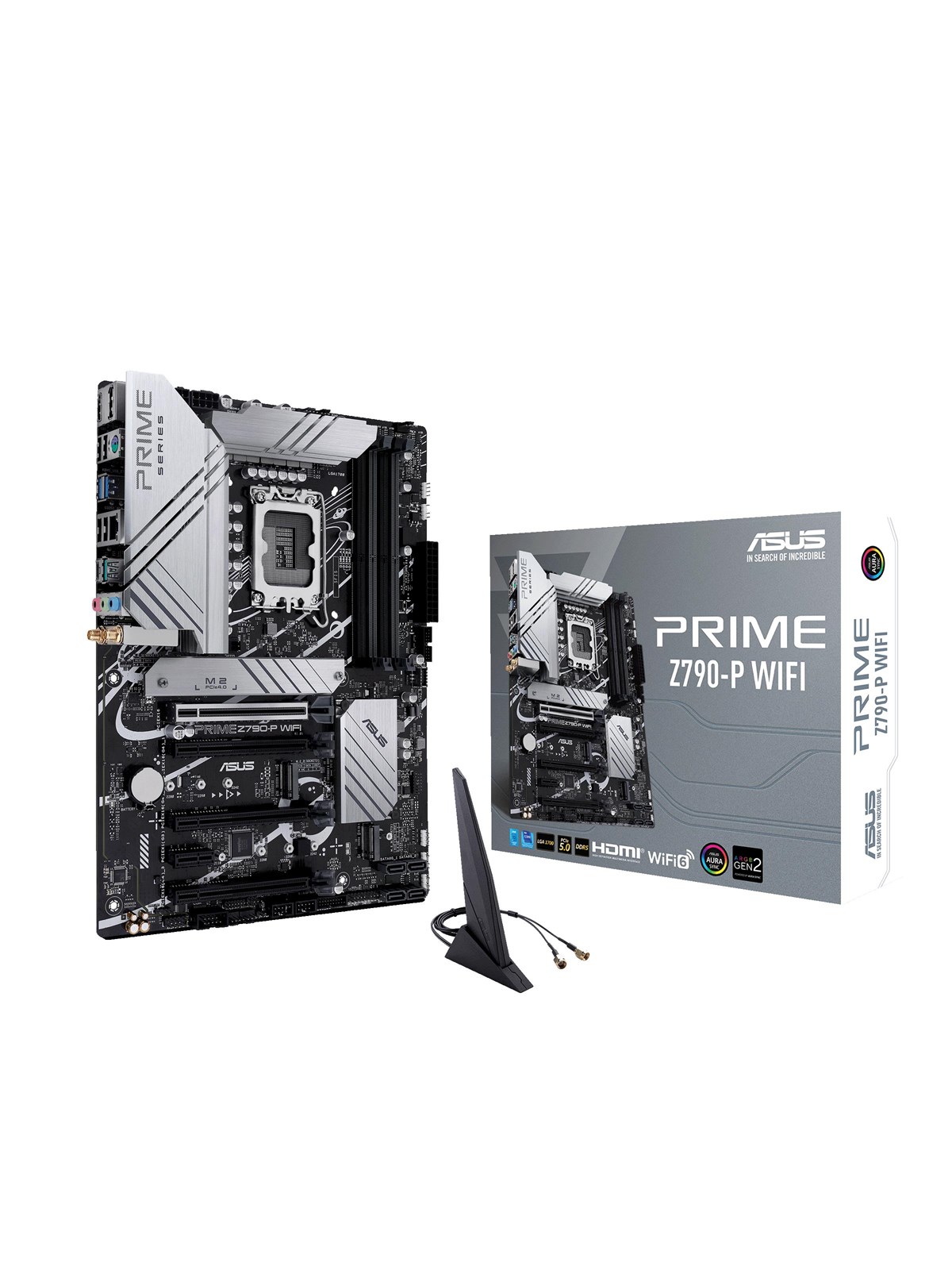 Asus Prime Z790-p Wifi (V2) Mainboard - Intel Z790 - Intel Lga1700 Socket - Ddr5 Ram - Atx - 90mb1cj0-m1eay0