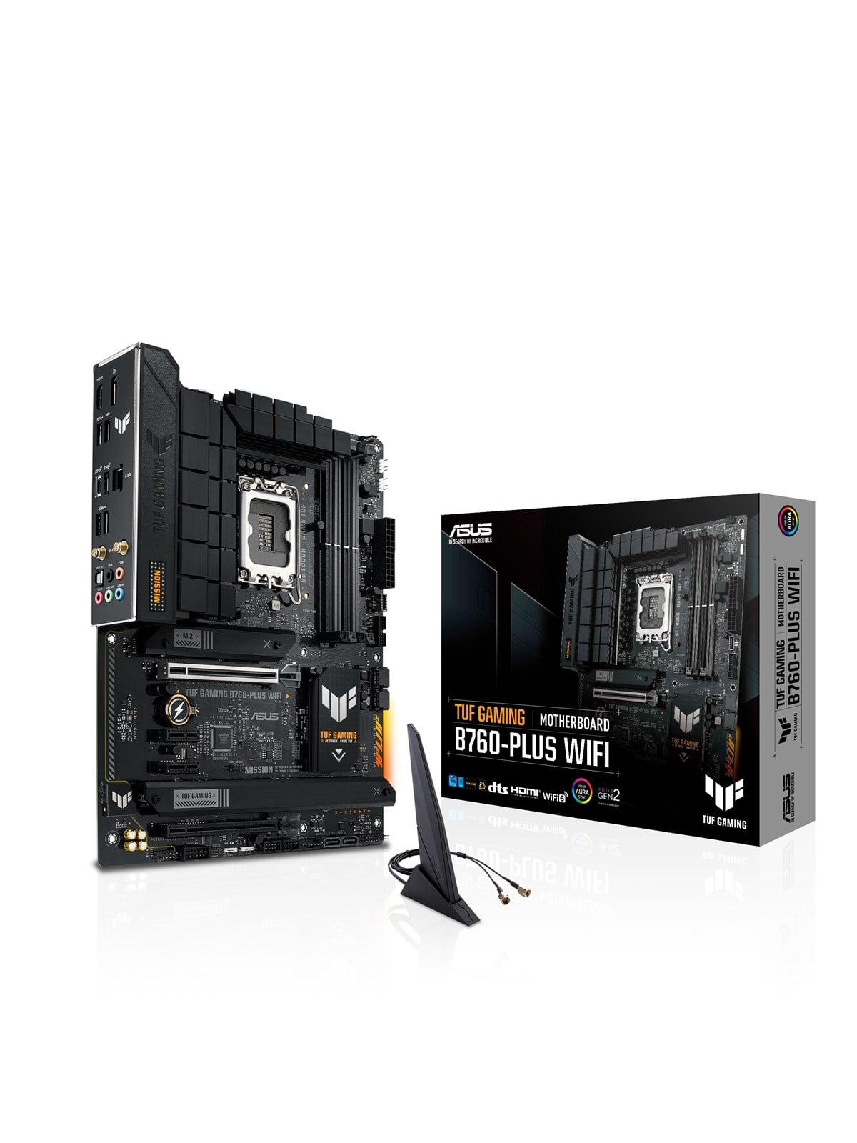 Asus Tuf Gaming B760-plus Wifi (V2) Mainboard - Intel B760 - Intel Lga1700 Socket - Ddr5 Ram - Atx - 90mb1er0-m1eay0
