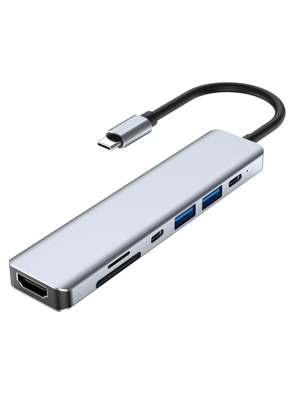 Lippa 7-in-1 87w Usb-c PD 4K Hdmi Hub Usb-hubs - 7 - Usb Hubs - Lpgq22h118