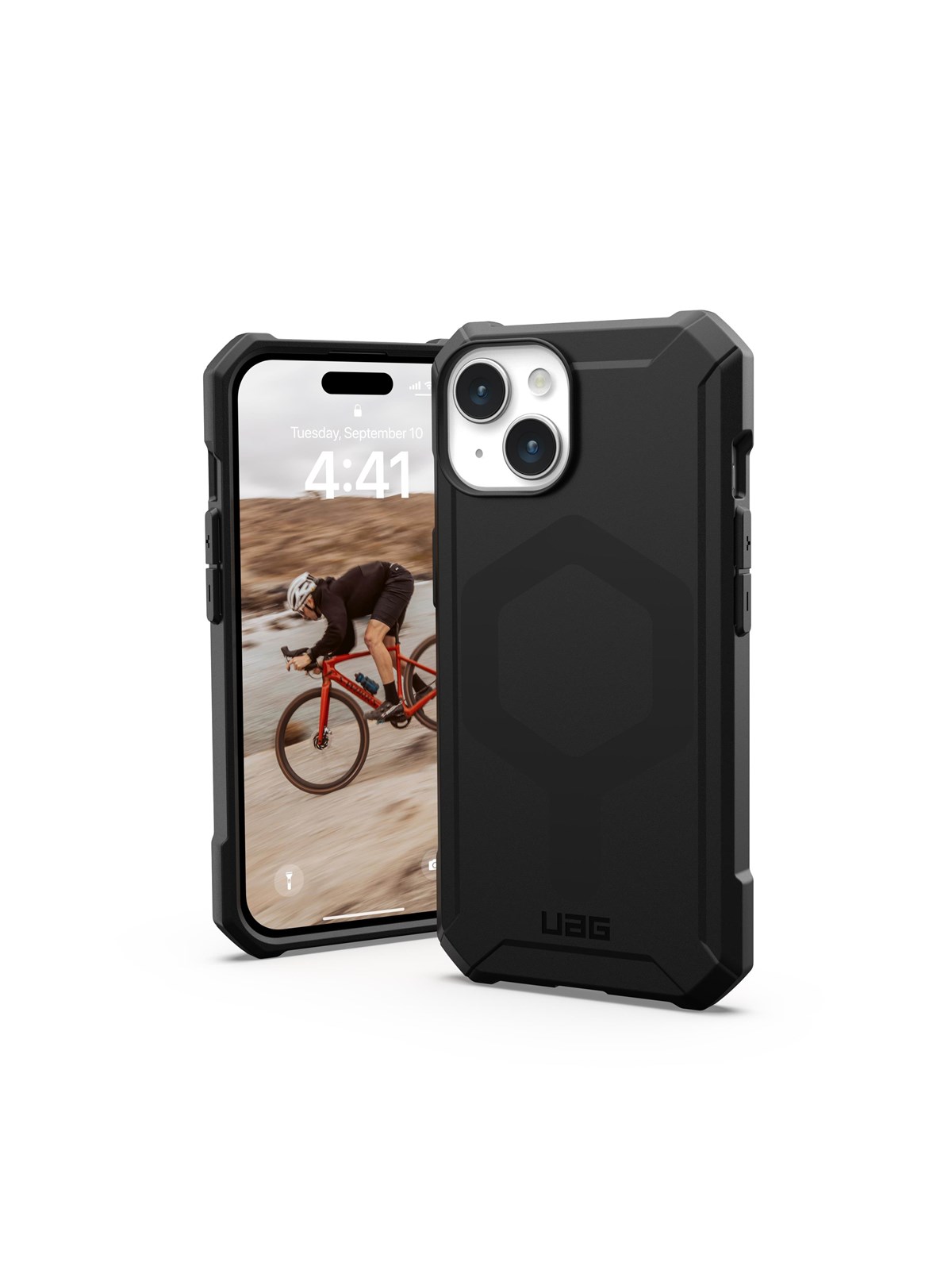 Uag Essential Armor Magsafe Black - Iphone 15 - Handys Cover Cases - 114288114040