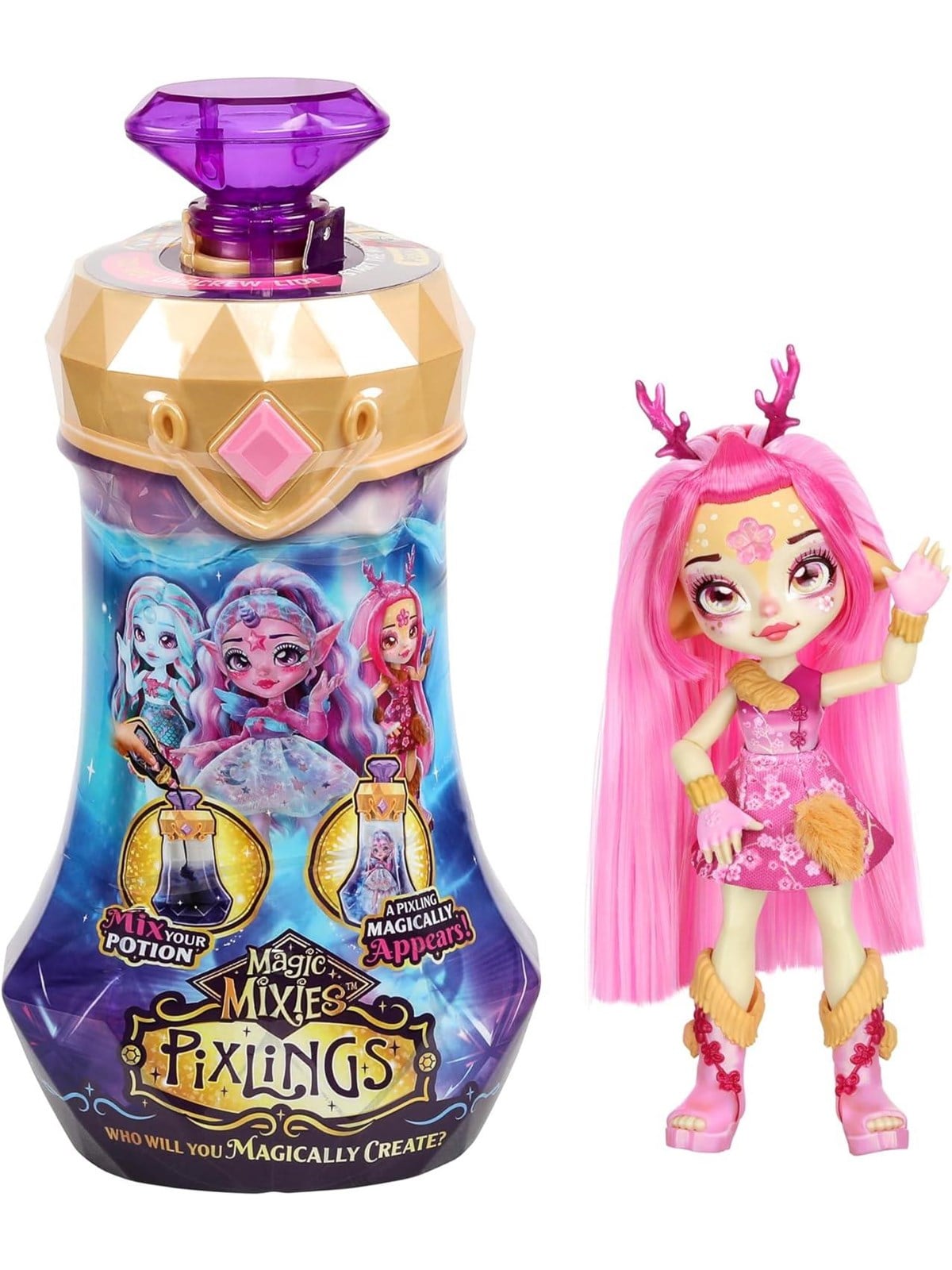 Magic Mixies Pixling Deelee Pink S1 - Dolls Accessories - 30445
