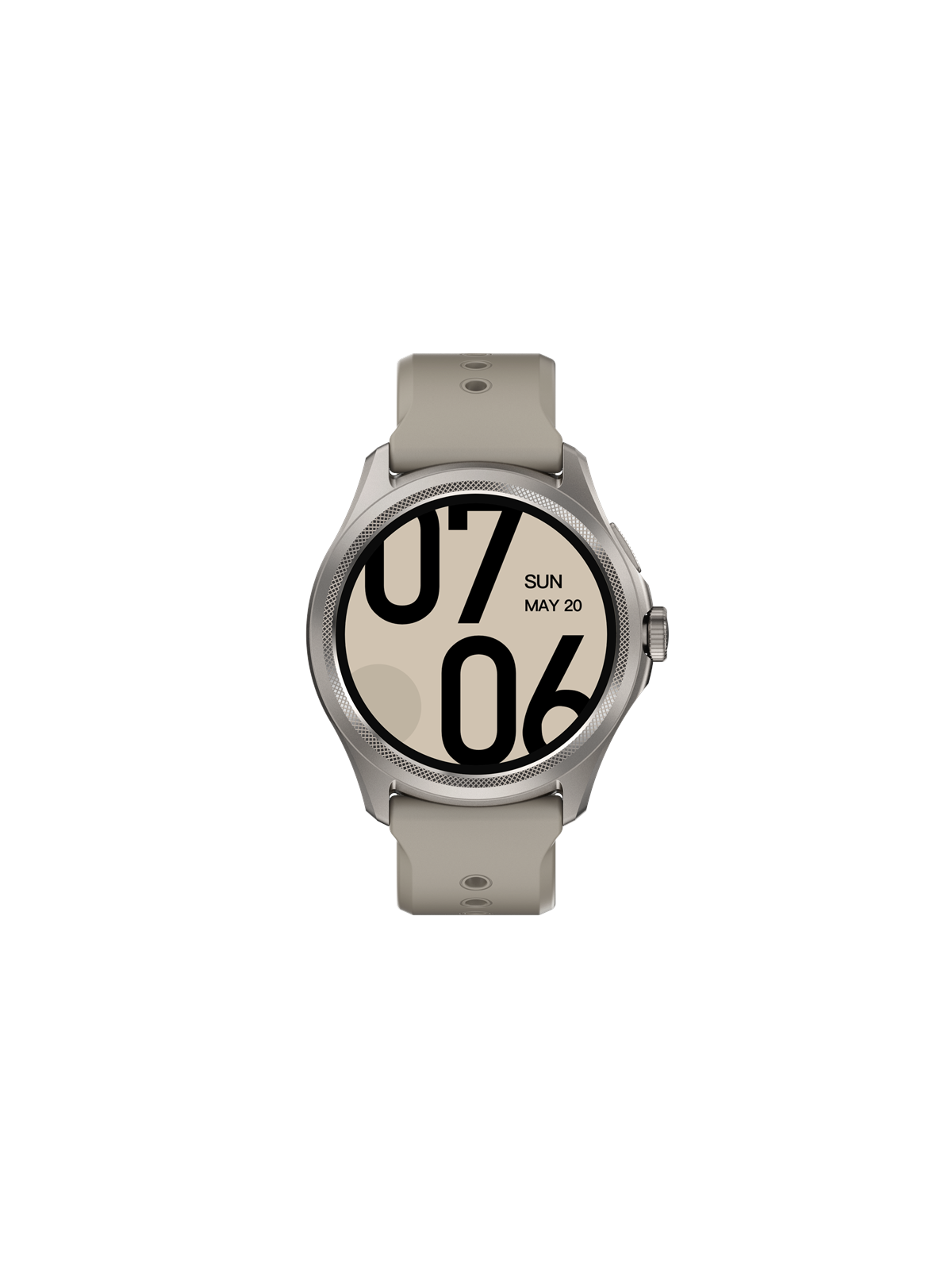 Mobvoi Ticwatch Pro 5 Gps Sandstone - Smartwatches Pulsuhren Sportuhren Schrittzaehler - P3170001200a