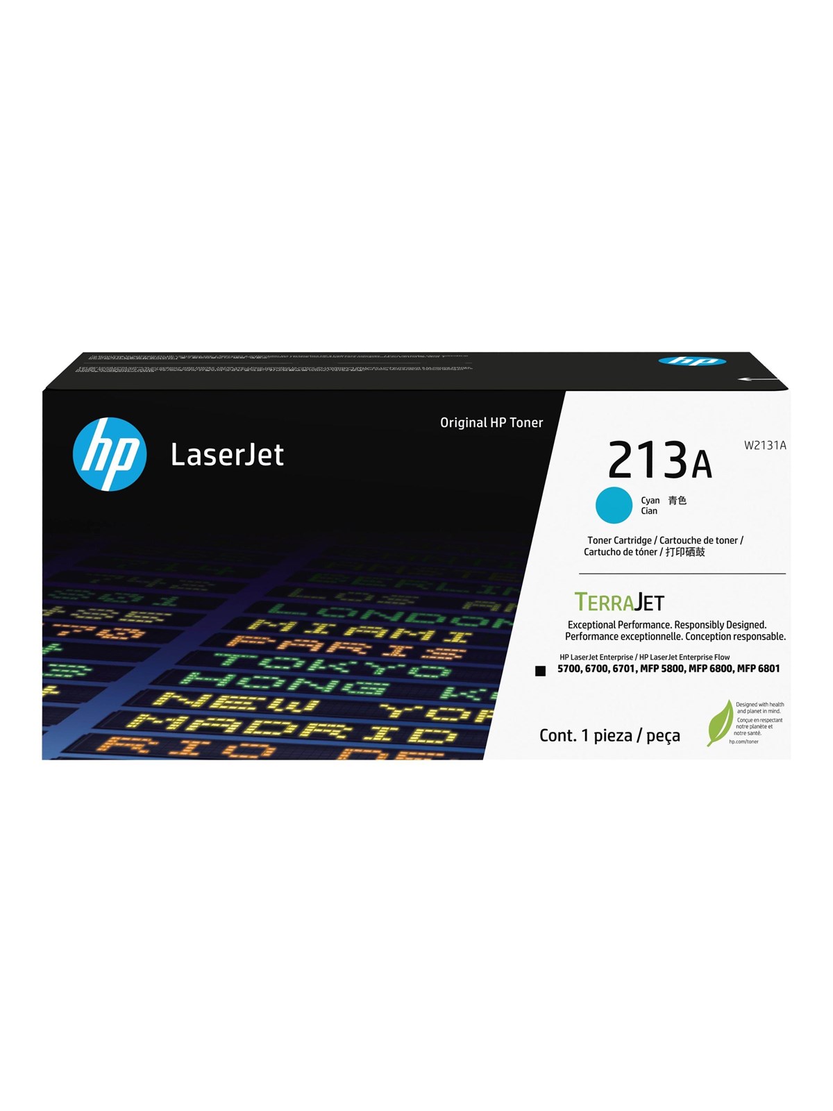 HP 213a / W2131a - Cyan Toner - Druckerzubehoer Tinte Toner