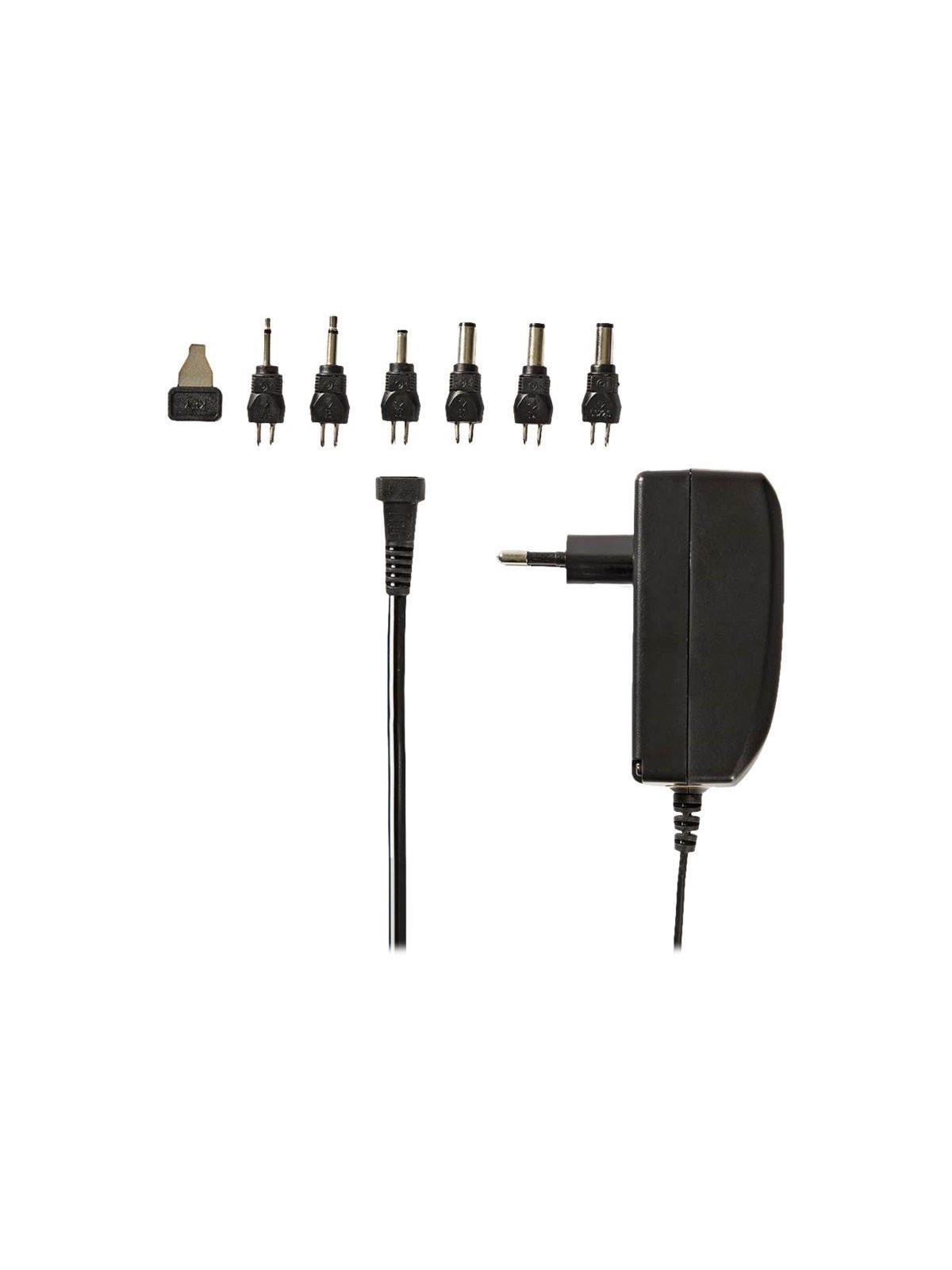 Nedis Universal AC Power Adapter - 24 W | 9 - 24 V DC | 1.80 m | 1.0 A - 1.5 A A | 6 Plug(s) - Handys Adapter Und Ladegeraete - Acpa003