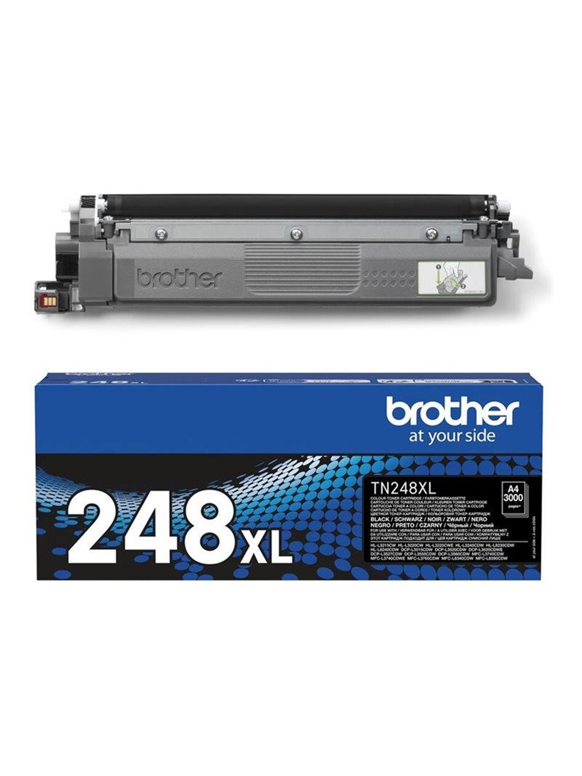 Brother Tn-248xlbk - XL Black Toner - Druckerzubehoer Tinte Toner - Tn248xlbk