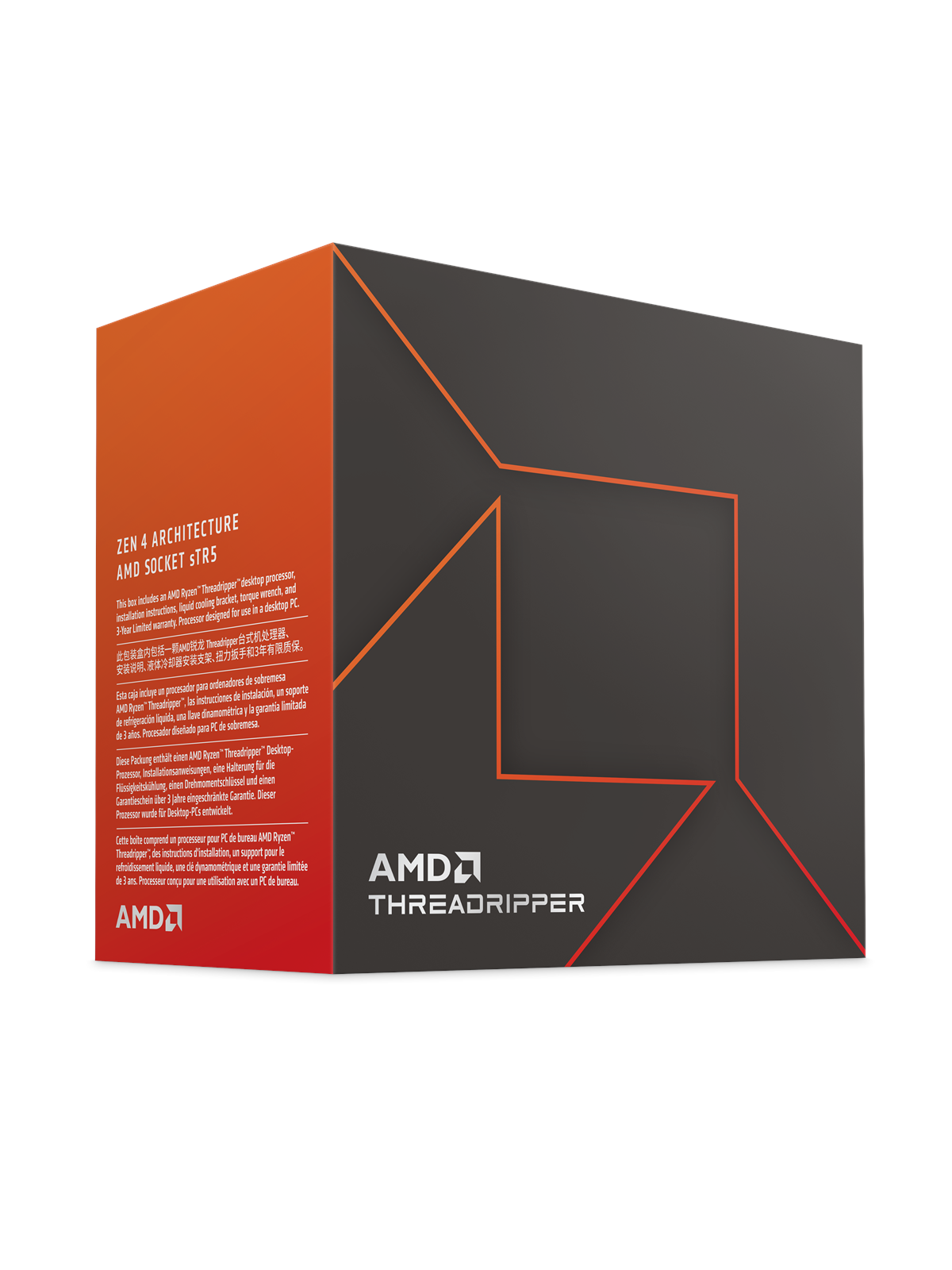 Amd Ryzen Threadripper 7970x Cpu - 32 Kerne - 4 Ghz - Amd Str5 - Amd Boxed (Ohne Kühler) - 100-100001351wof