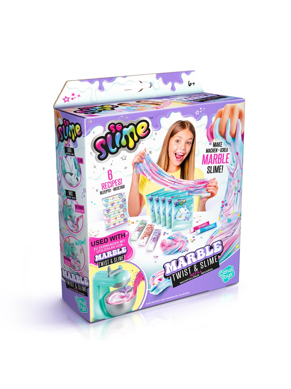 So Slime Marble Twist And Slime Refill - Kreativ Spiele - 2390
