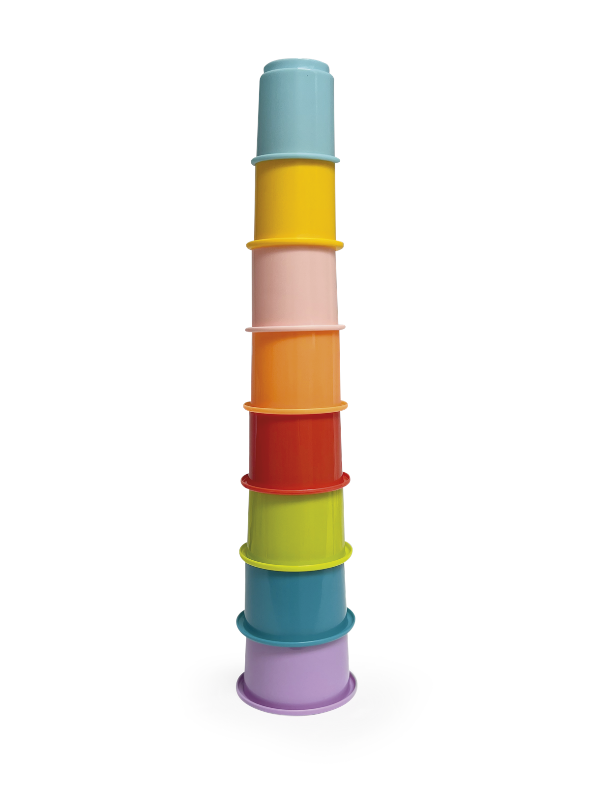Happy Baby Rainbow Stacking Cups 8 Pcs - Baby Spielzeug - 502222