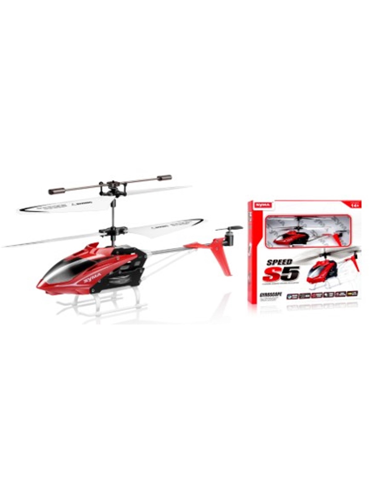 Syma Revolt I/r S5 Speed Helicopter Red - Ferngesteuert - 50400