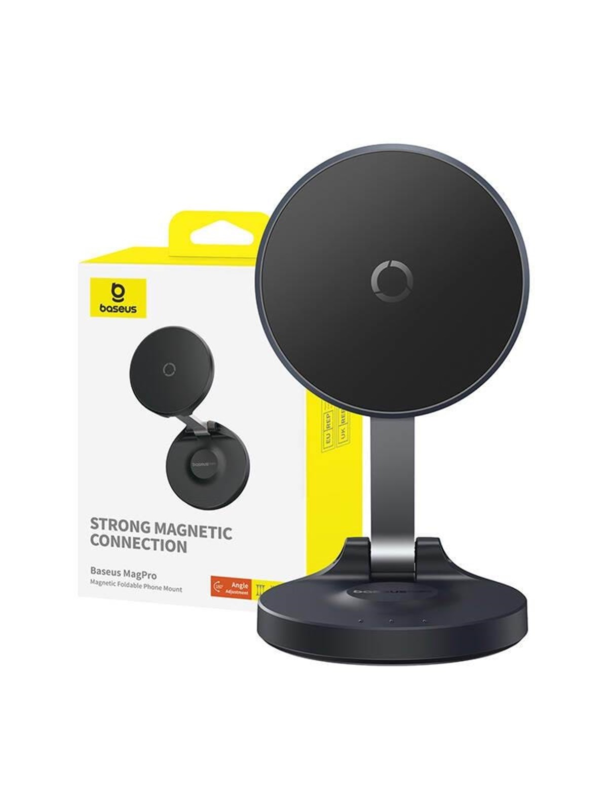 Baseus Magnetic Desktop Phone Stand Magpro Self-adhesive (Black) - Handys Anderes Zubehoer - B10564101121-00