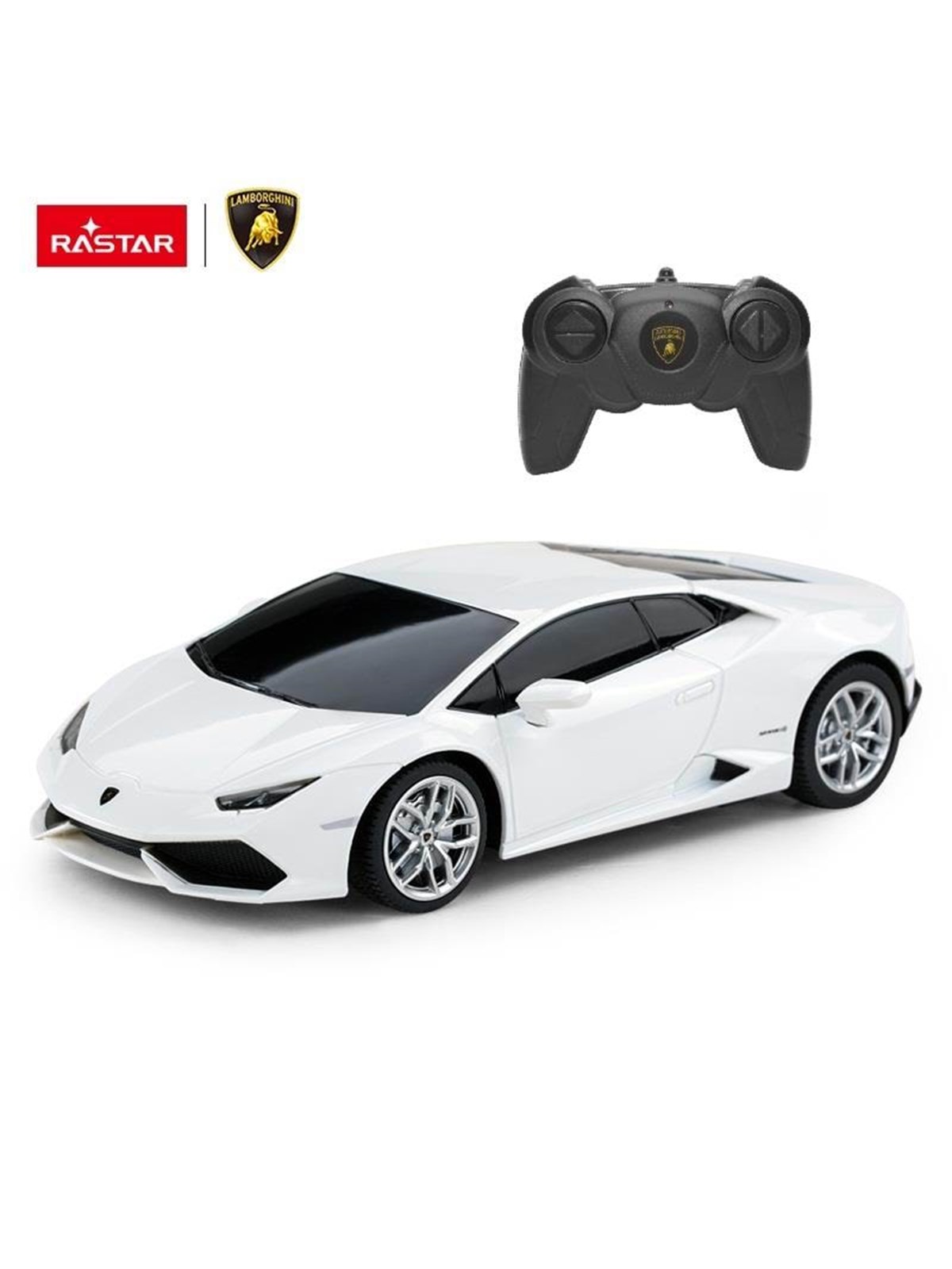 Rastar R/c 1:24 Lamborghinihuracánlp610-4 Whit - Ferngesteuert - 71500