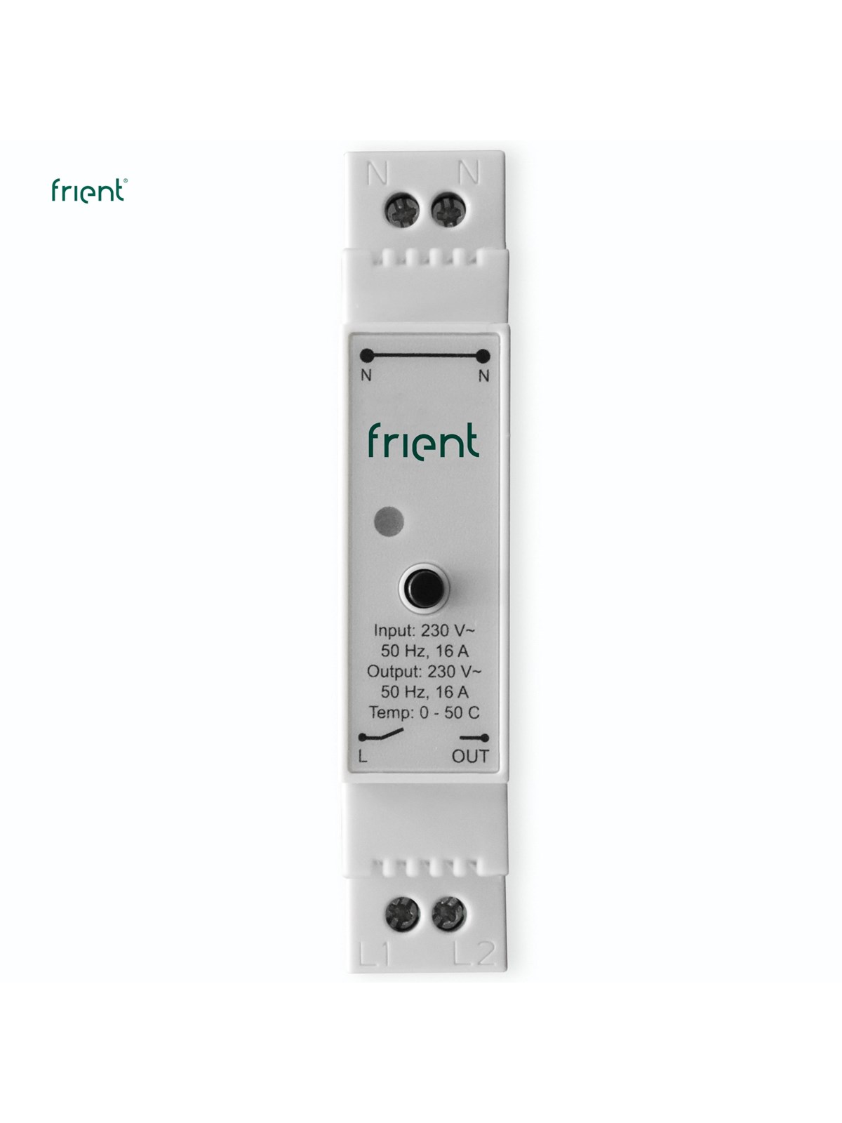 Frient Smart Din Relay - Smart Home - 20204600