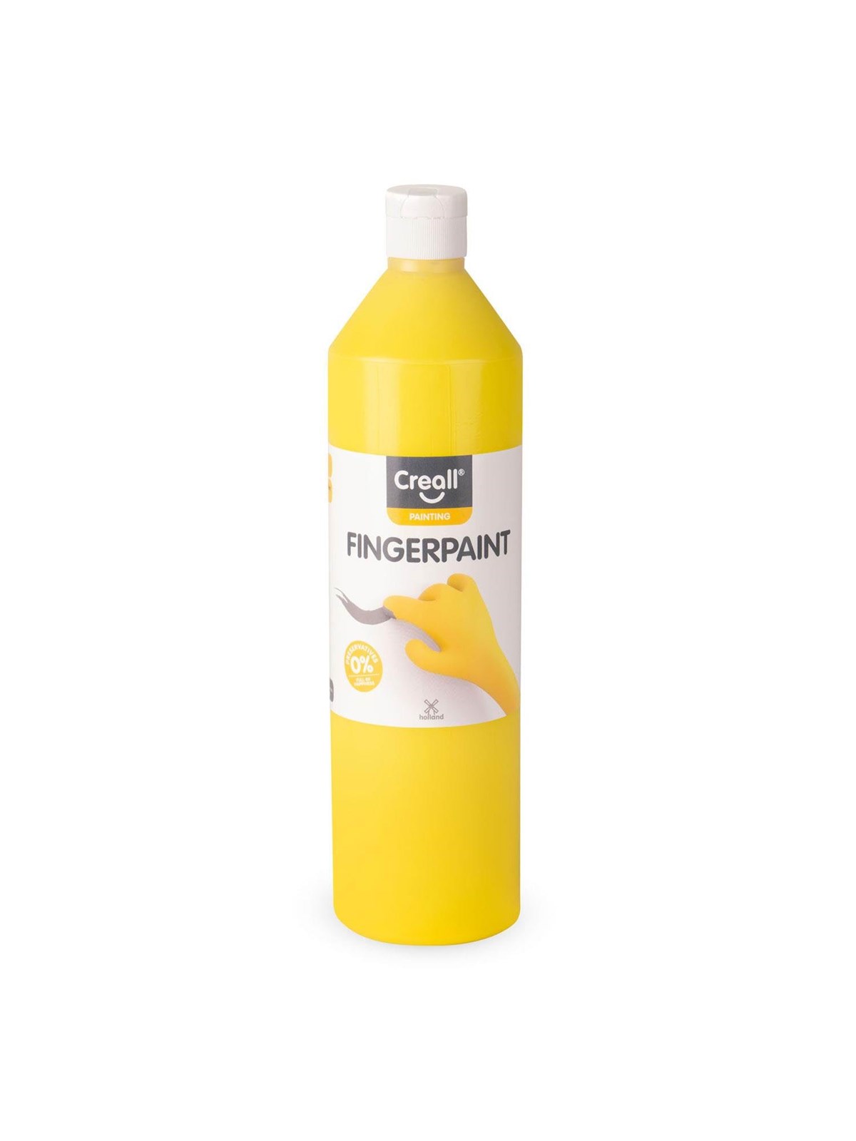 Creall Finger Paint Preservative Free Yellow 750m