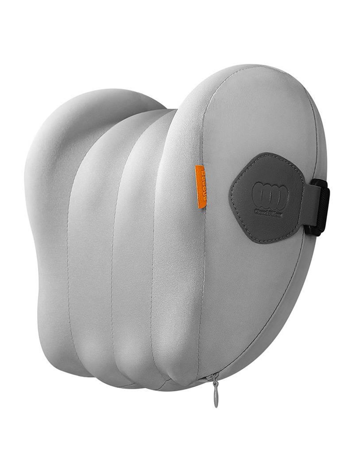 Baseus Car Headrest Mounted Pillow Comfort Ride (Grey)