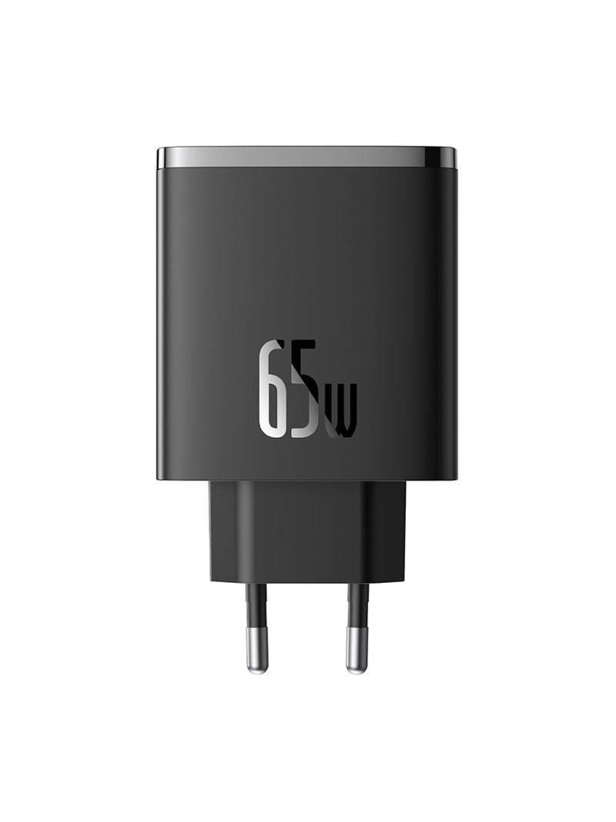 Baseus Wall Charger Os-cube Pro 2xusb-c + Usb 65w (Black) - Handys Adapter Und Ladegeraete - P10152301113-00