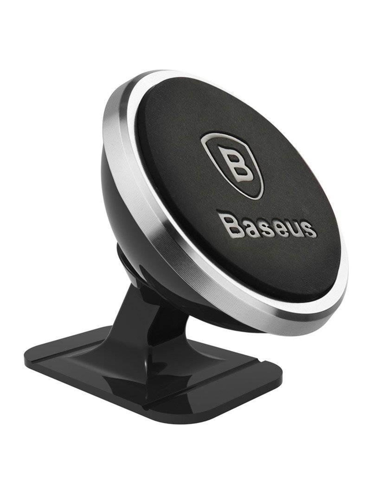 Baseus Magnetic Car Holder For Smartphone (Silver) - Handys Anderes Zubehoer - Sucx140012